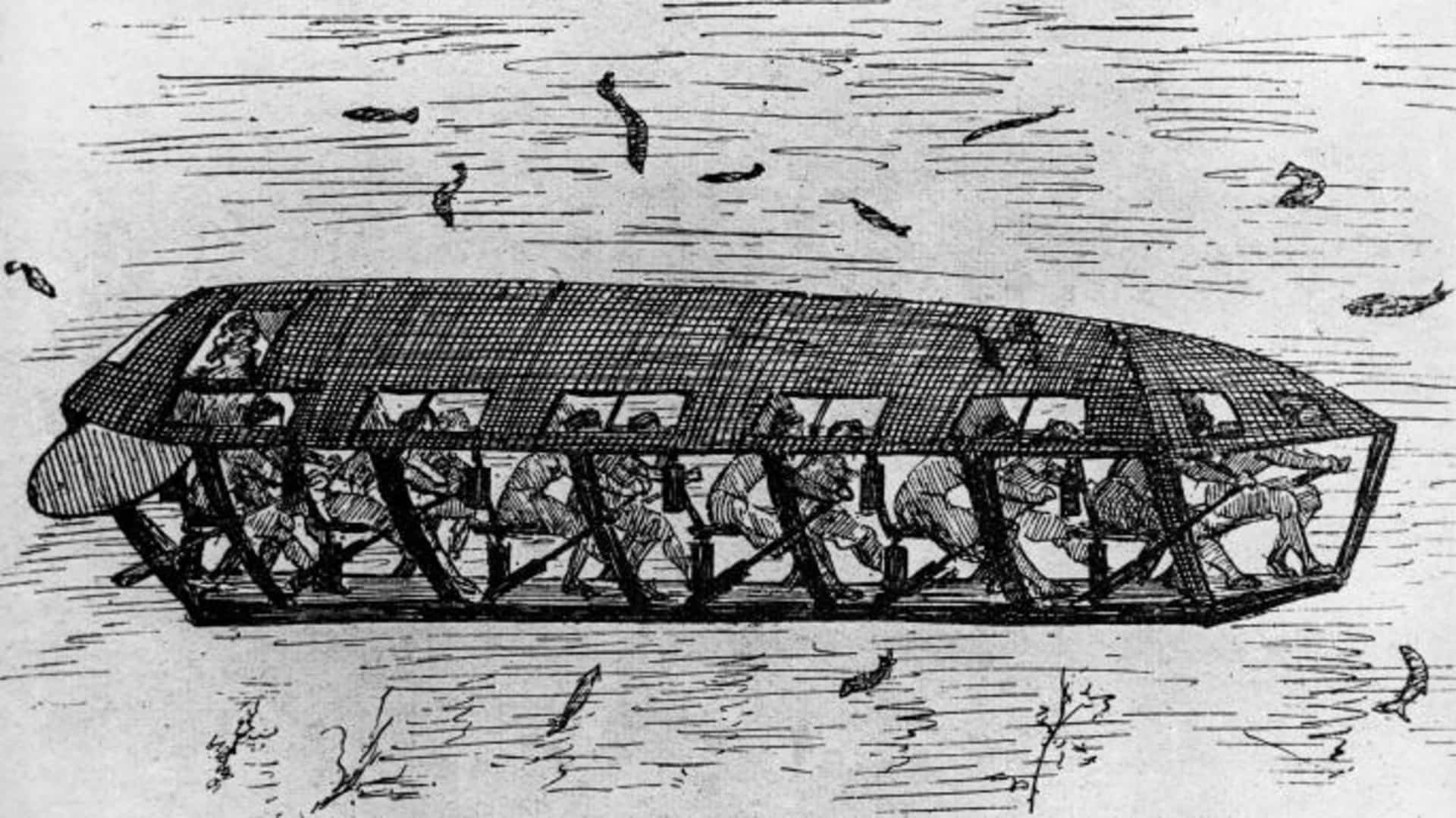 Illustration of a Drebbel. (Credit: ullstein bild/Getty Images)
