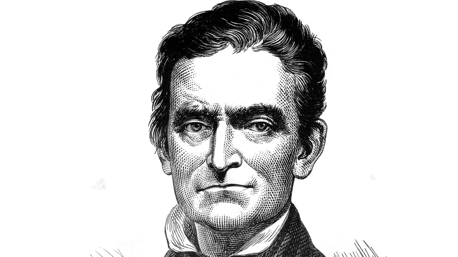 A portrait of John Brown (May 9, 1800-December 2, 1859). Brown was an American abolitionist who advocated the use of armed insurrection to overthrow the institution of slavery in the United States.