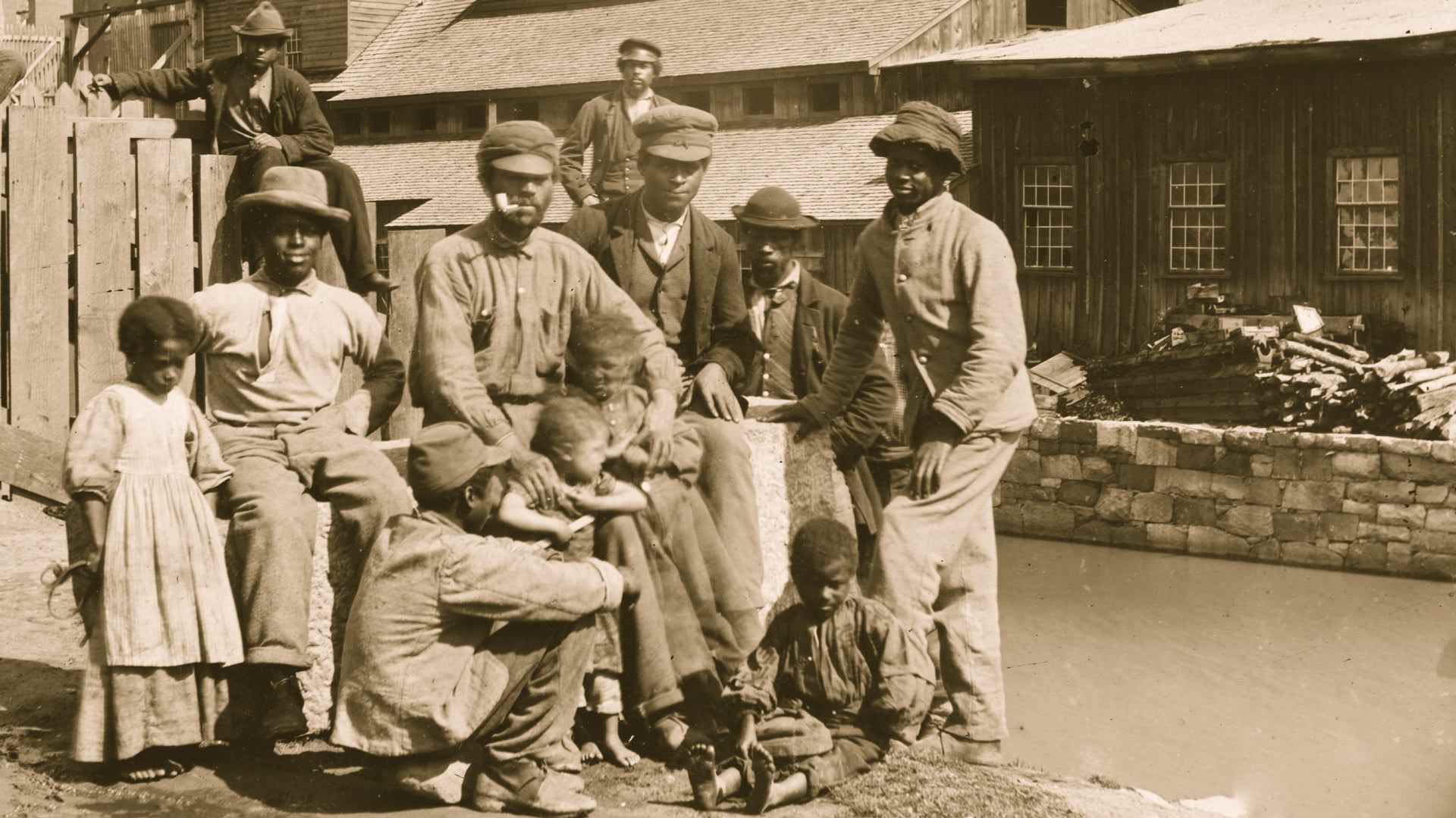 Freed African Americans circa 1965.