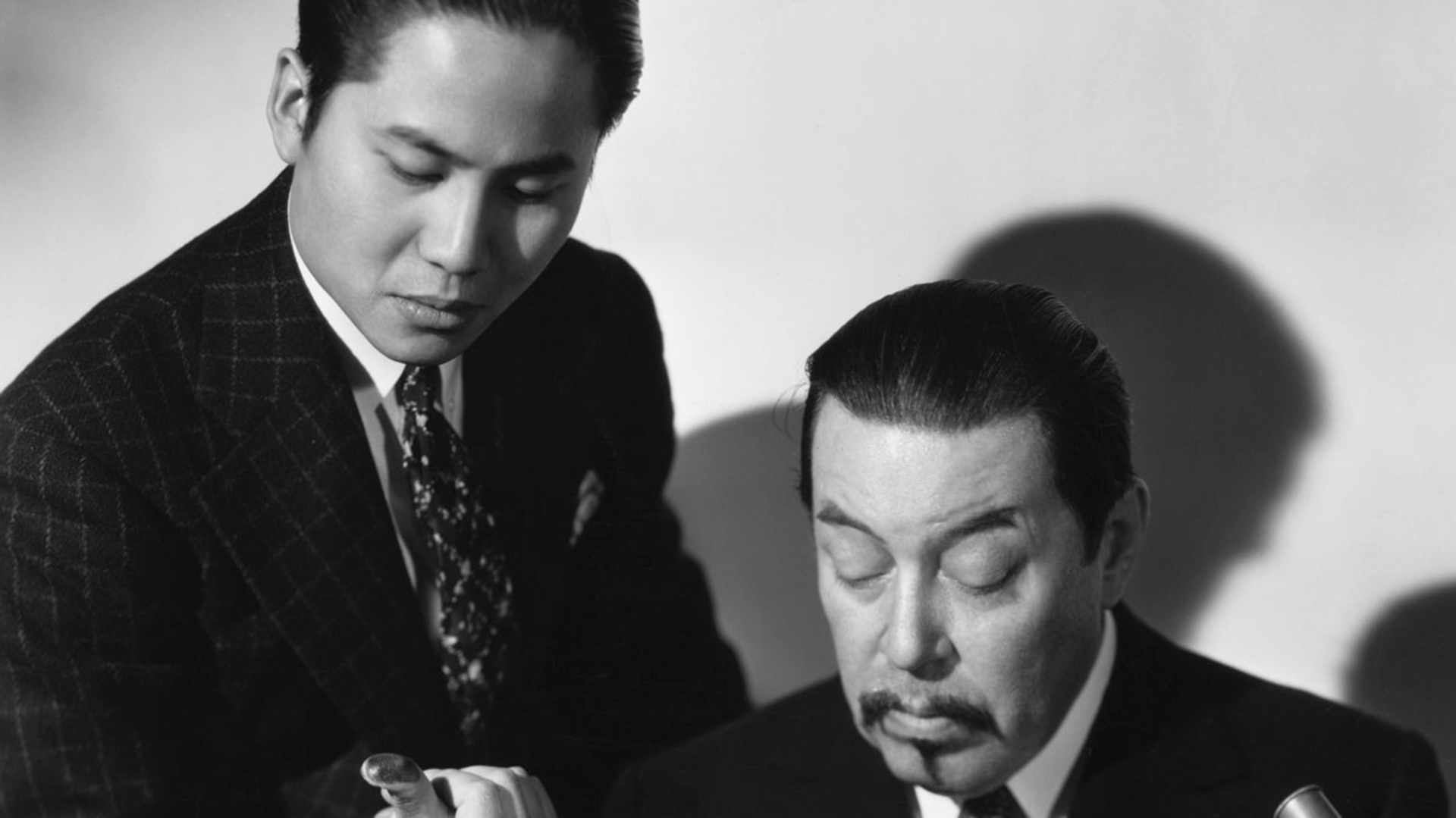 Keye Luke, Warner Oland in yellowface, Charlie Chan on Broadway 1937