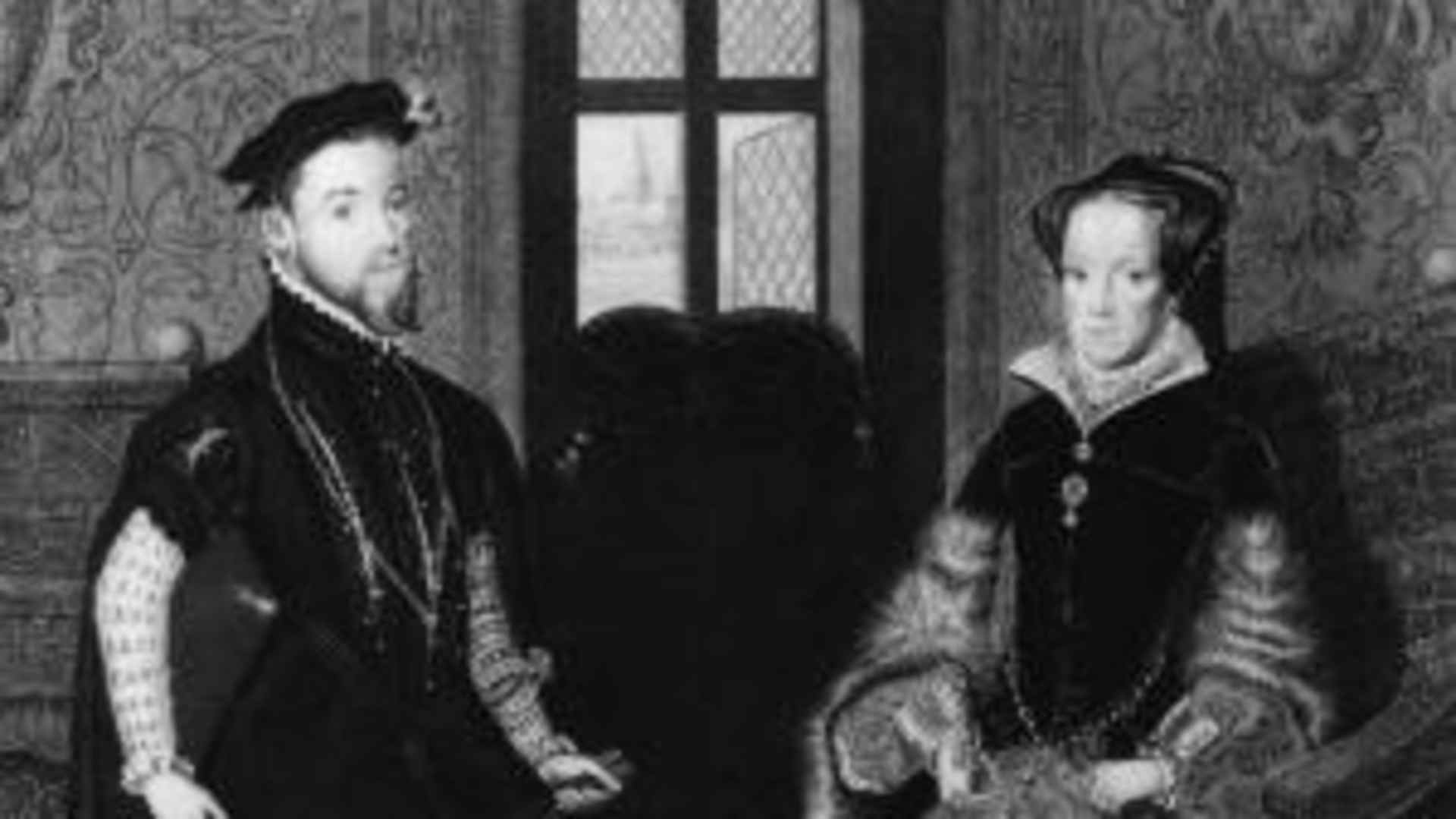 mary i of england, philip ii of spain