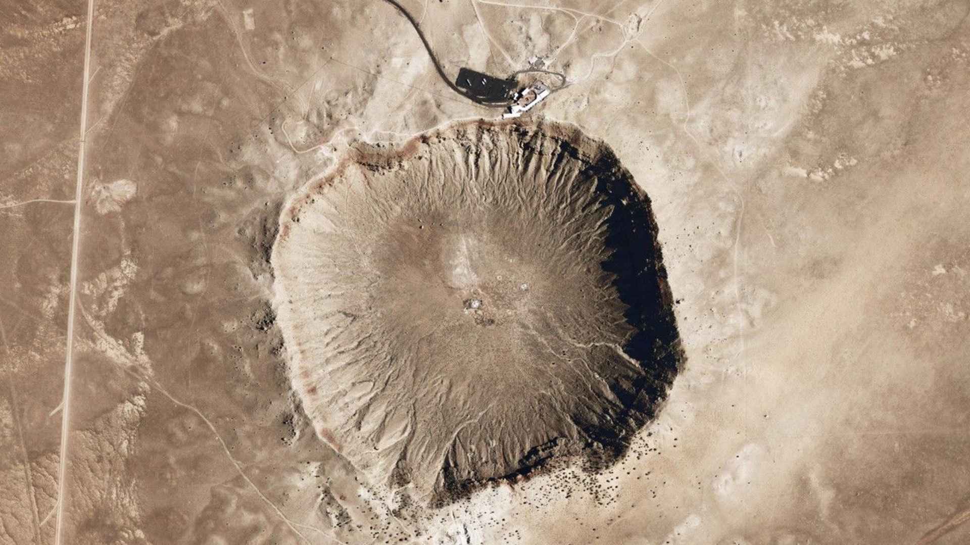 Meteor Crater in Colorado, USA.