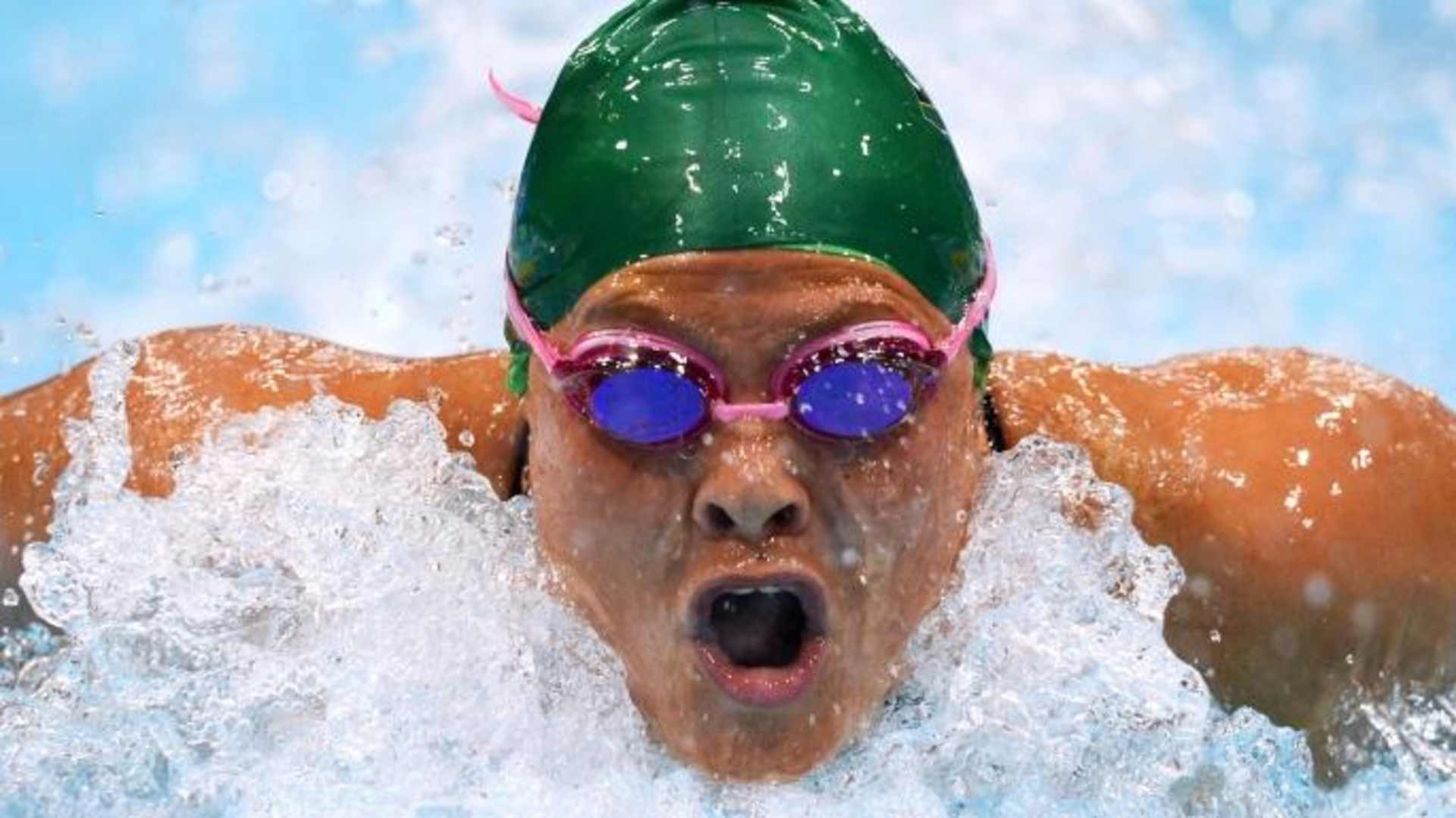 Natalie du Toit competes at the London 2012 Paralympic Games. (Credit: Gareth Copley/Getty Images)