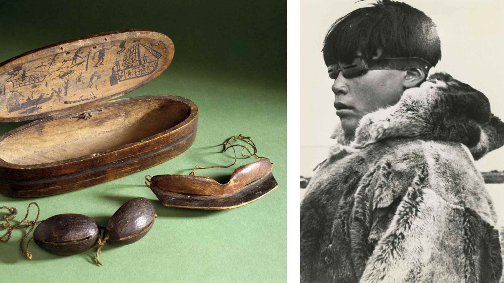 Native American Inventions: Snow Goggles
