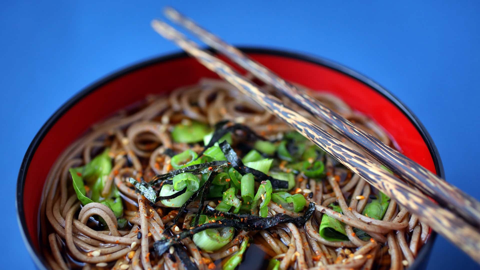 Lucky New Year's Food Traditions, Soba noodles