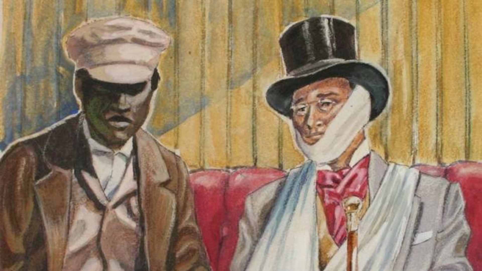 Portrait of William and Ellen Craft.