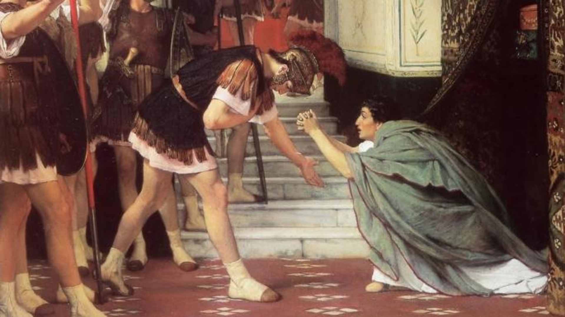 Praetorian Guard proclaiming Claudius emperor