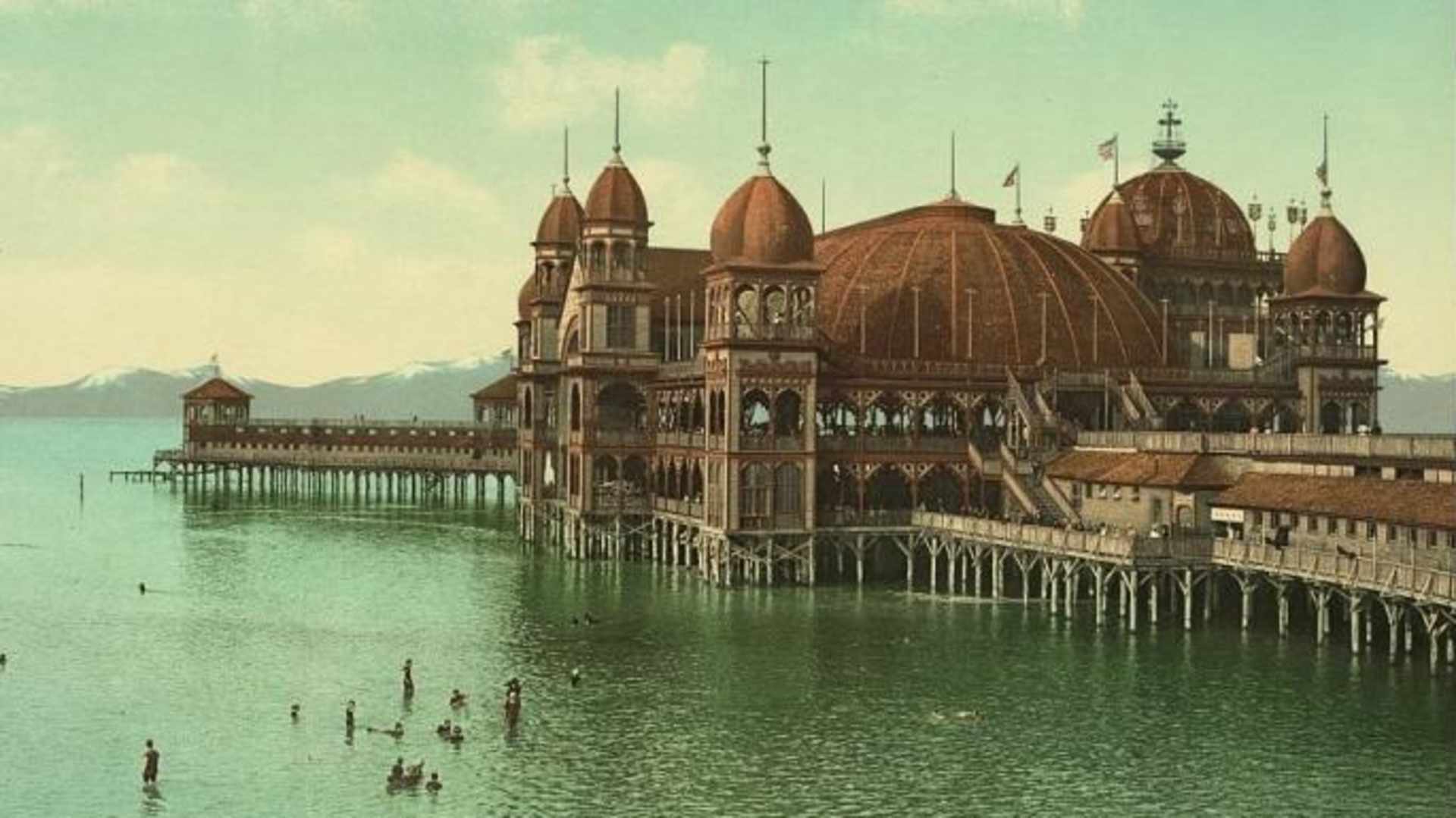 Saltair pavilion, 1901