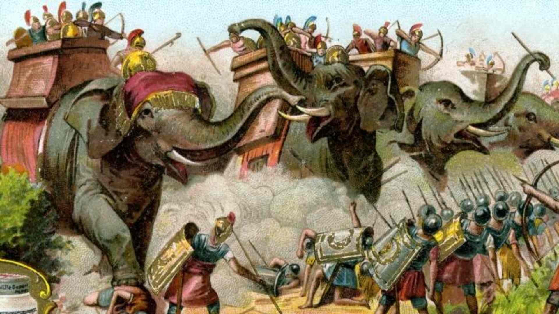 The elephants of Pyrrhus