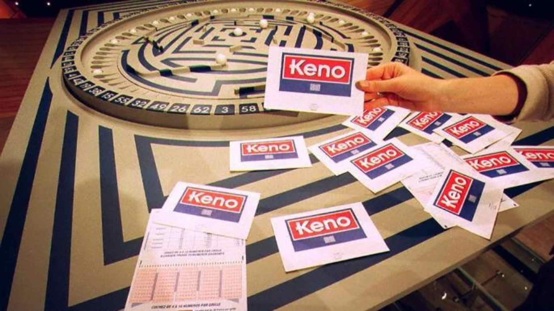 The popular gambling game dubbed "Keno" which was launched in France. (Credit: JEAN-LOUP GAUTREAU/AFP/Getty Images)