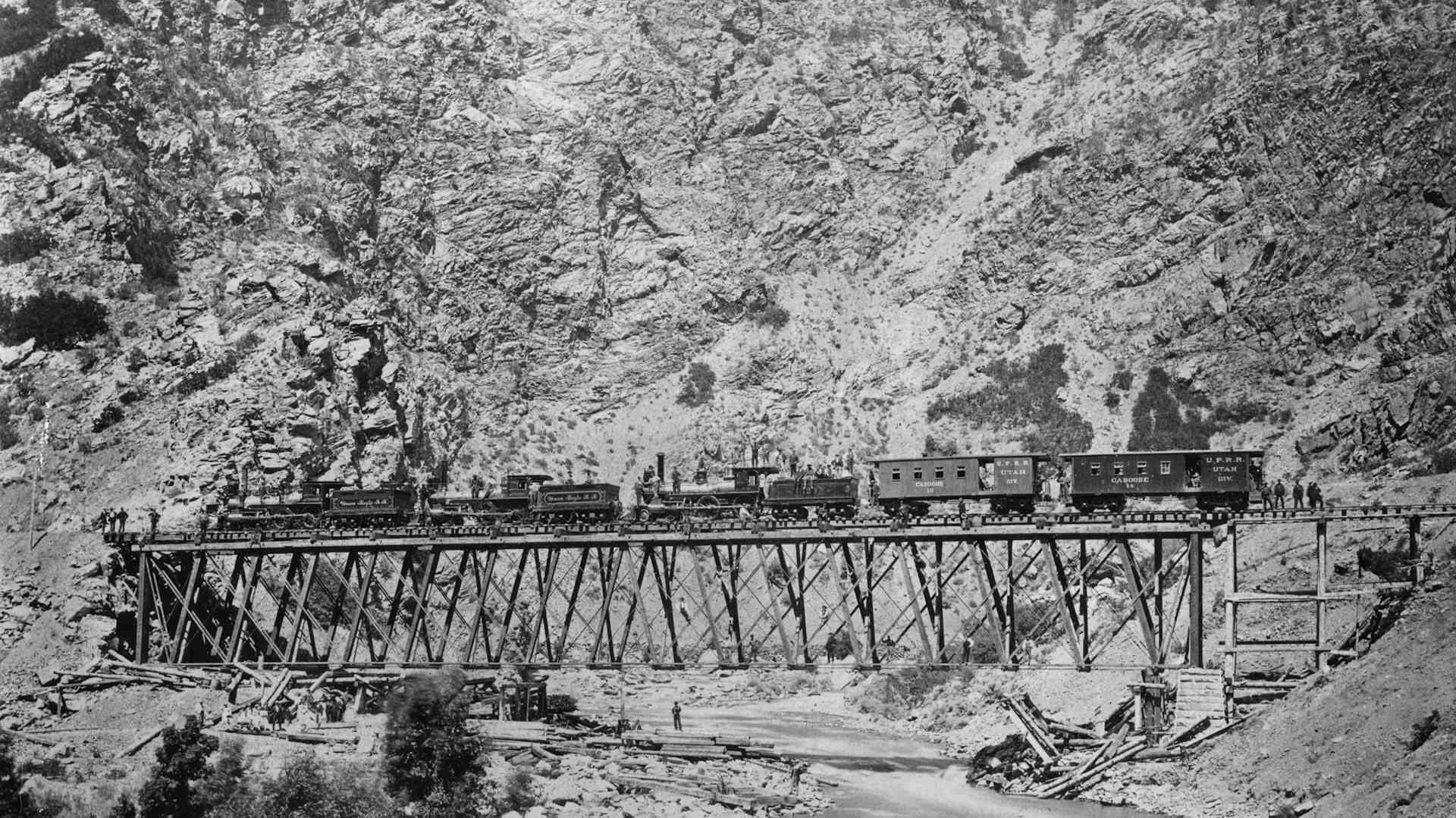 Construction of the Transcontinental Railroad