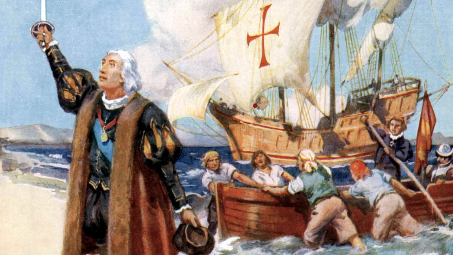 Columbus In New World