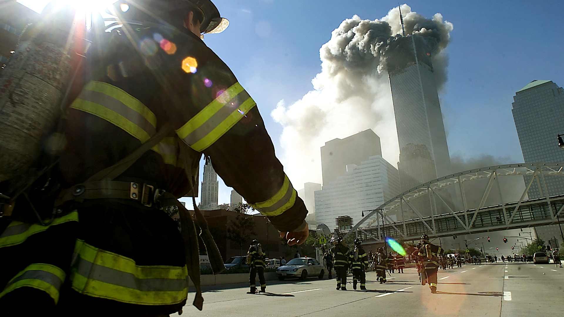 World Trade Center Hit by Two Planes