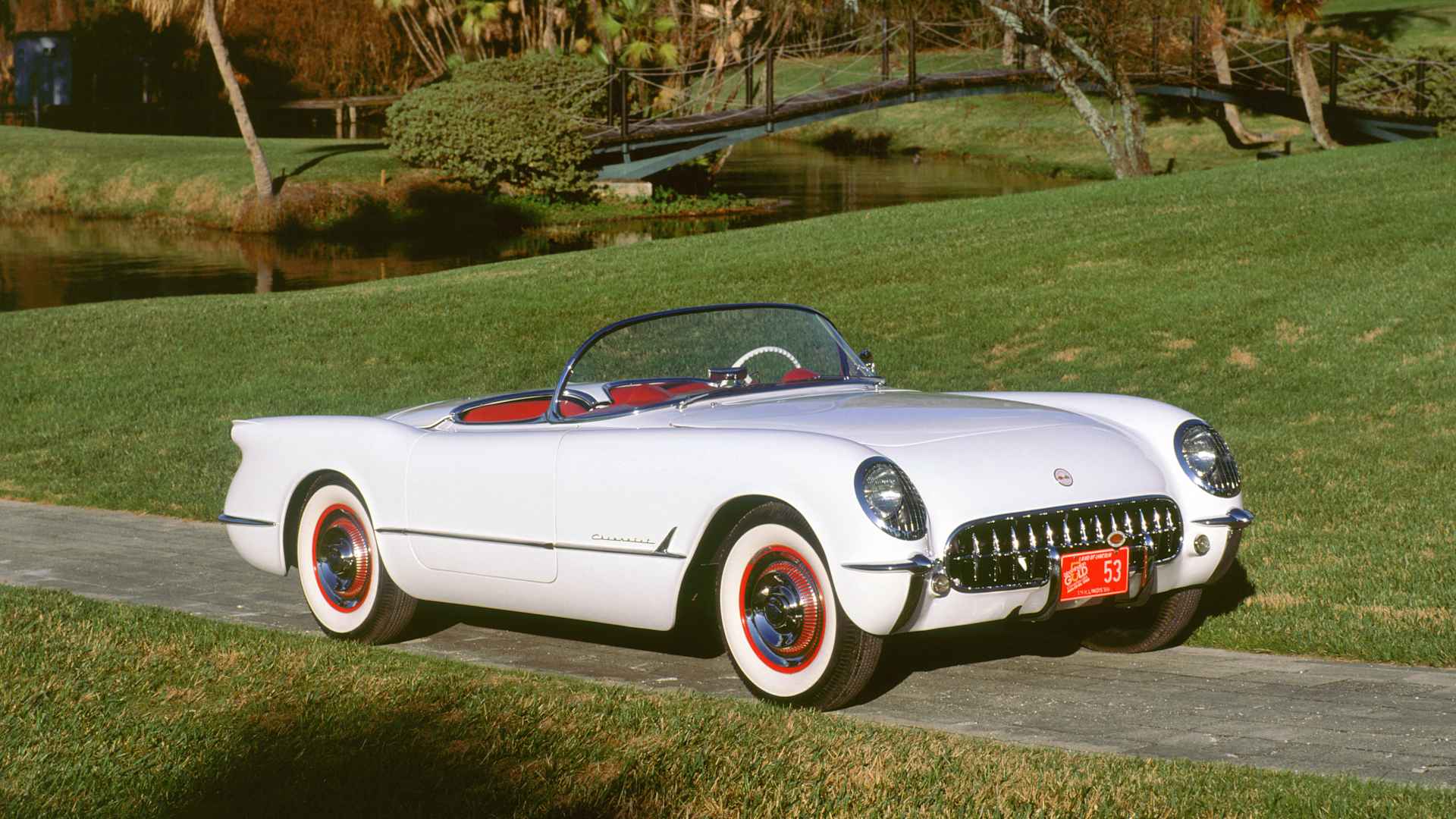 1953 Chevrolet Corvette.