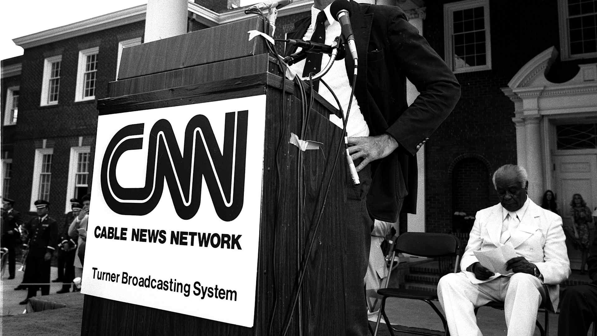Ted Turner At CNN Launch