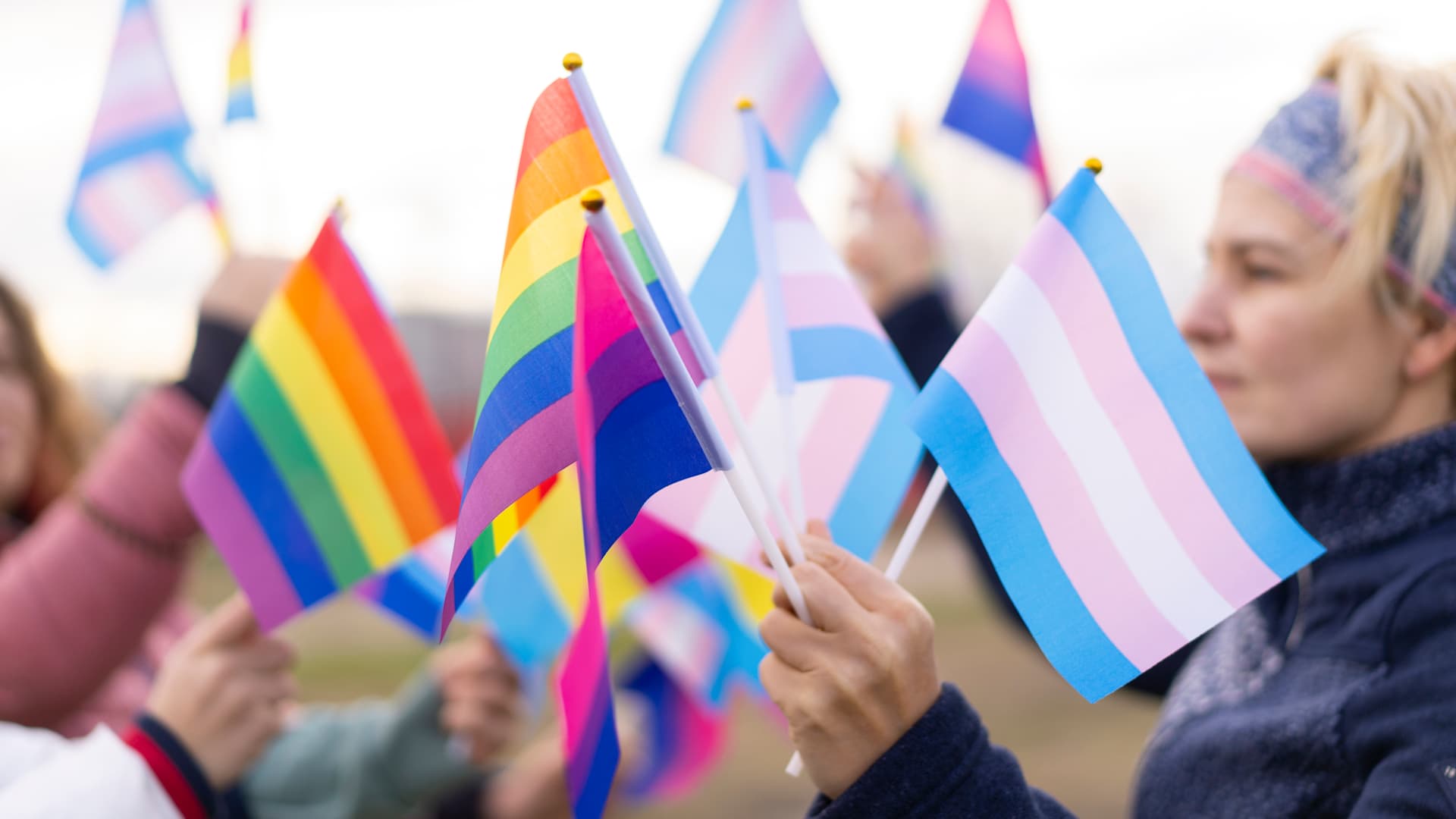 Pride protest