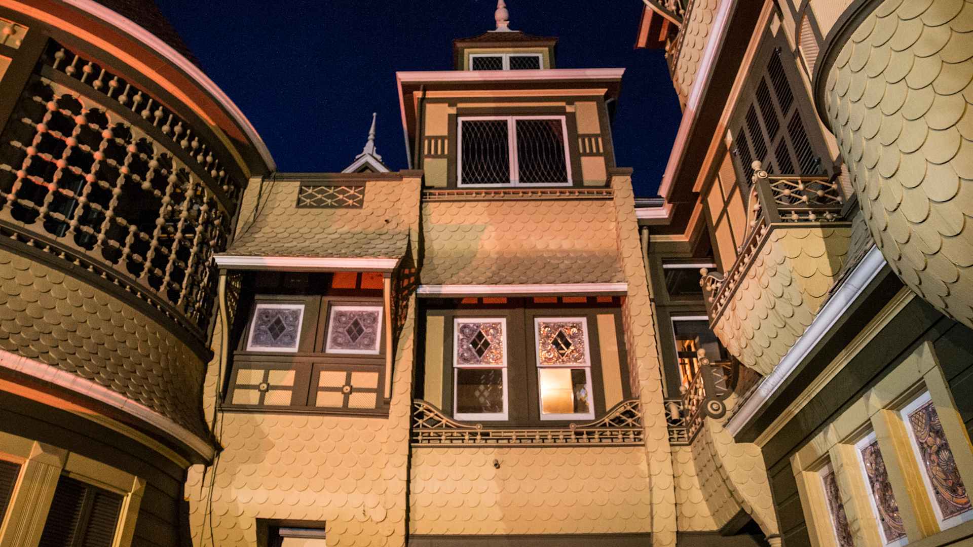 The Winchester Mystery House seen Friday, Feb. 2, 2018 in San Jose, Calif.