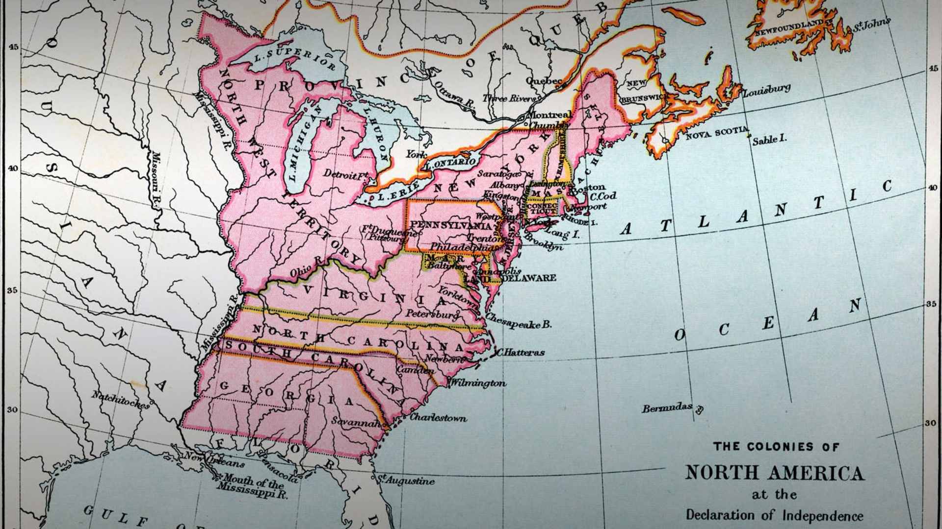 HISTORY: The 13 Colonies
