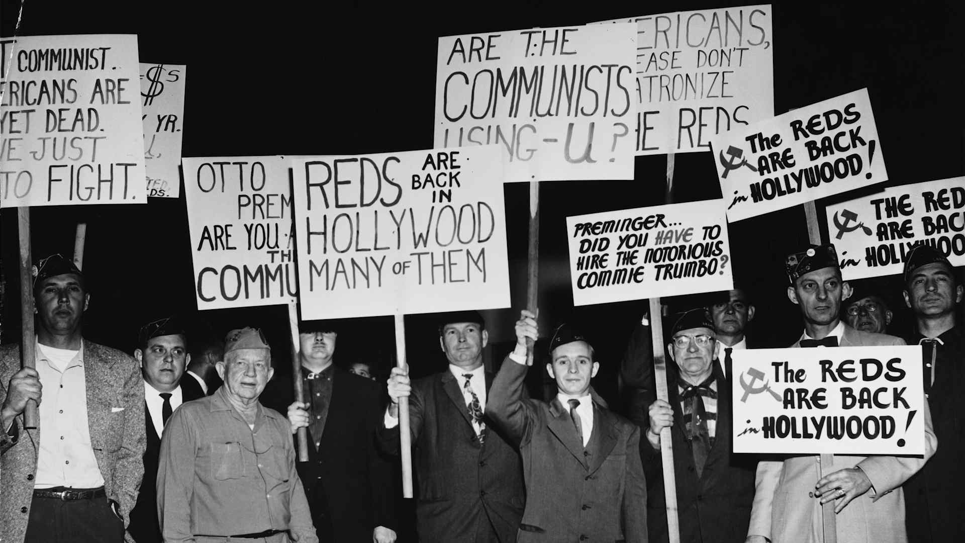 Anti-Communism Demo in Hollywood