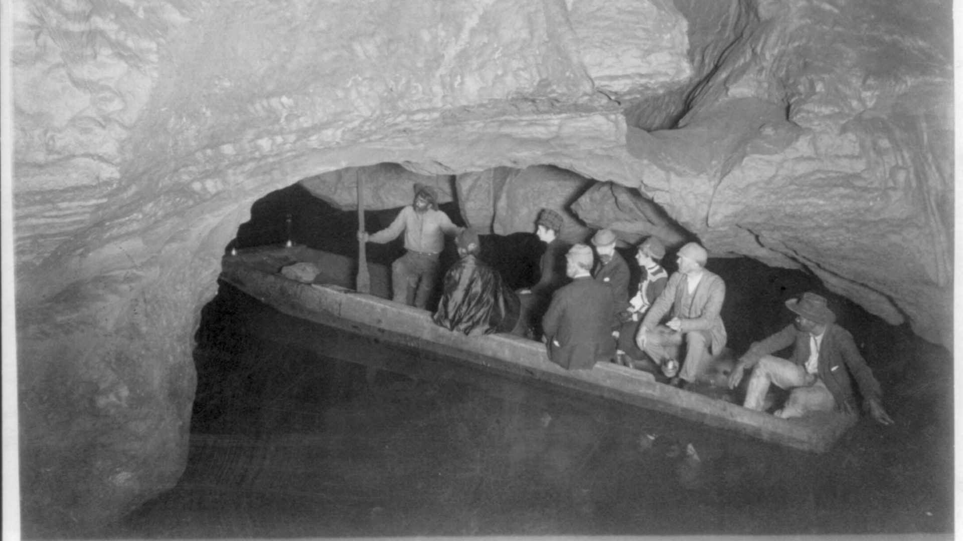 On Echo River (Boat With Tourists)