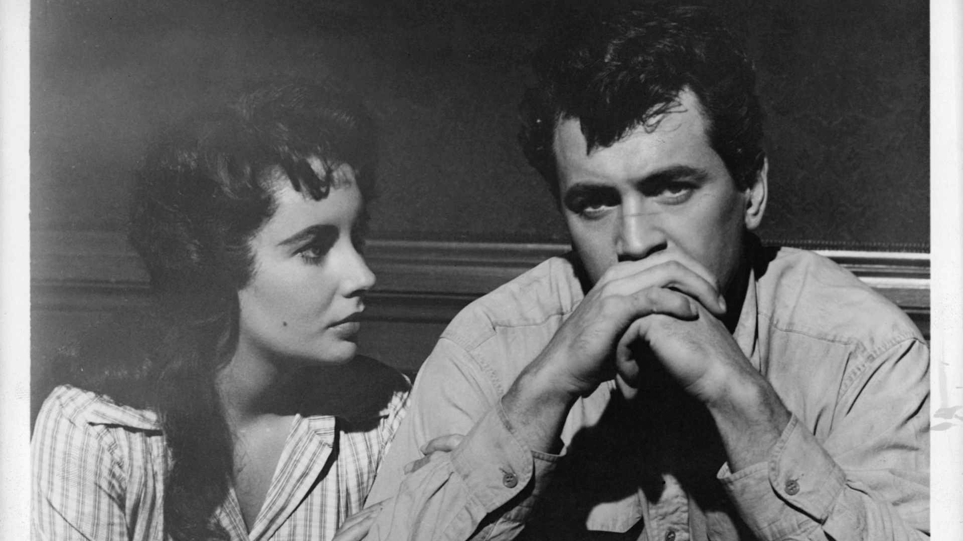 Elizabeth Taylor And Rock Hudson In 'Giant'