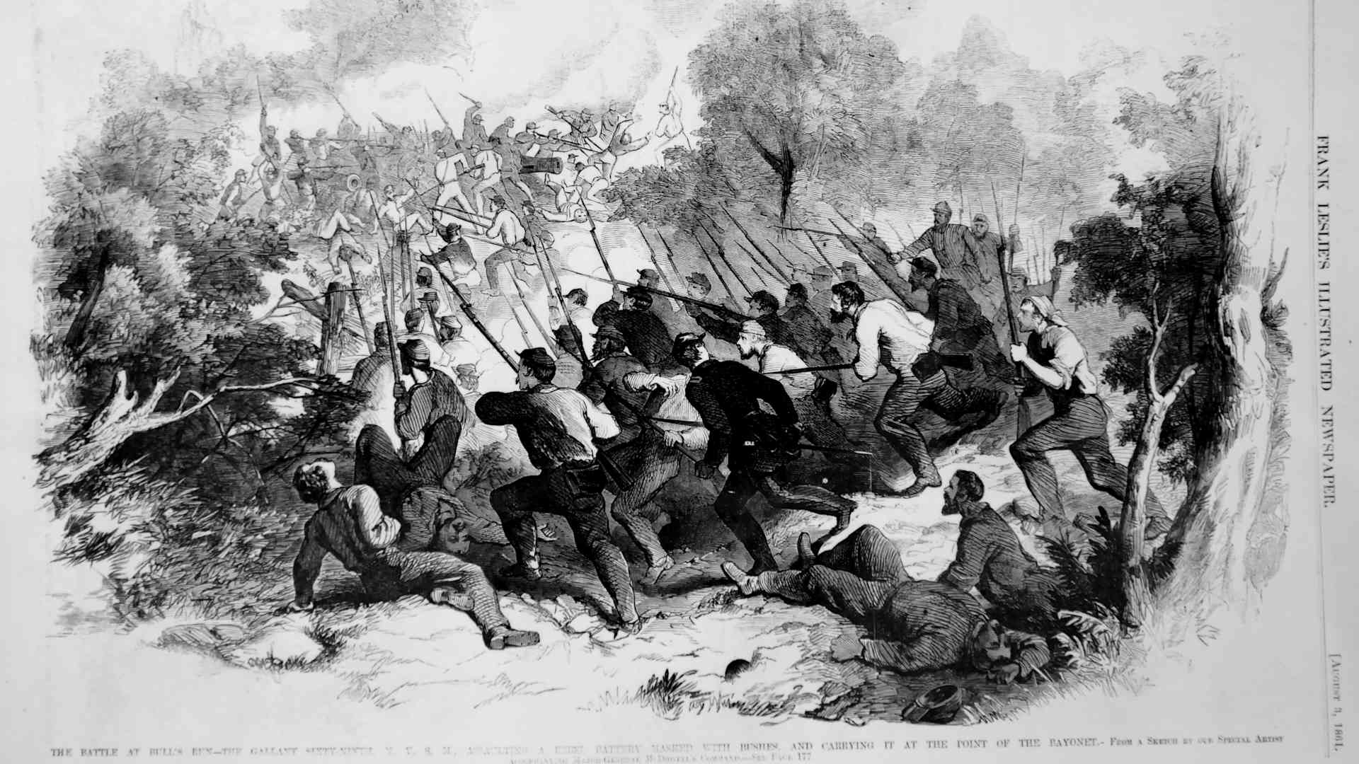 The First Battle Of Bull Run