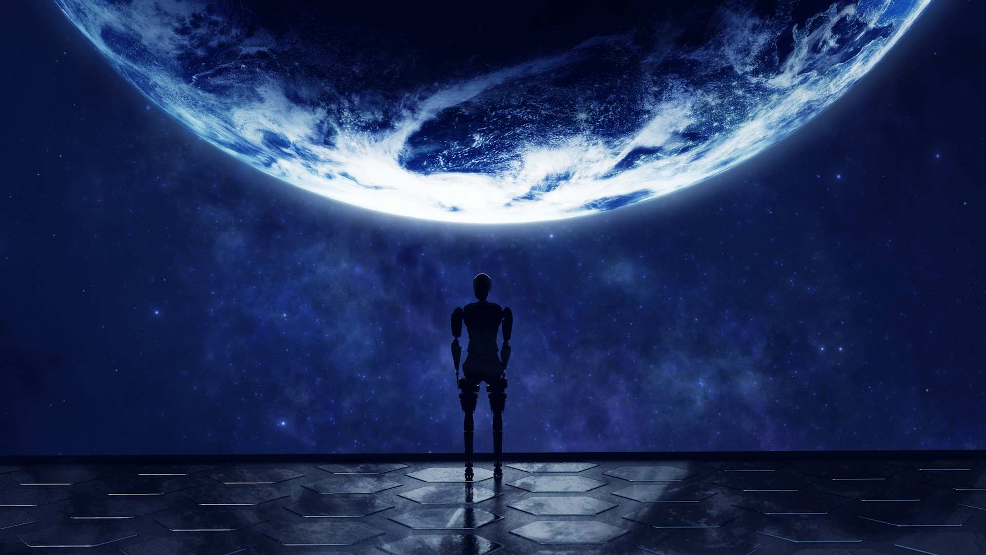 Robot and Earth