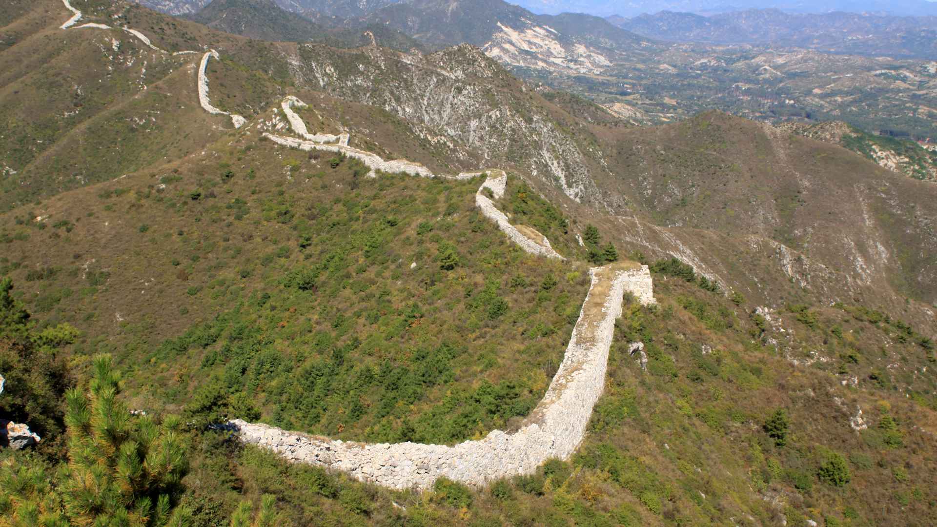 original ecology of the great wall pass
