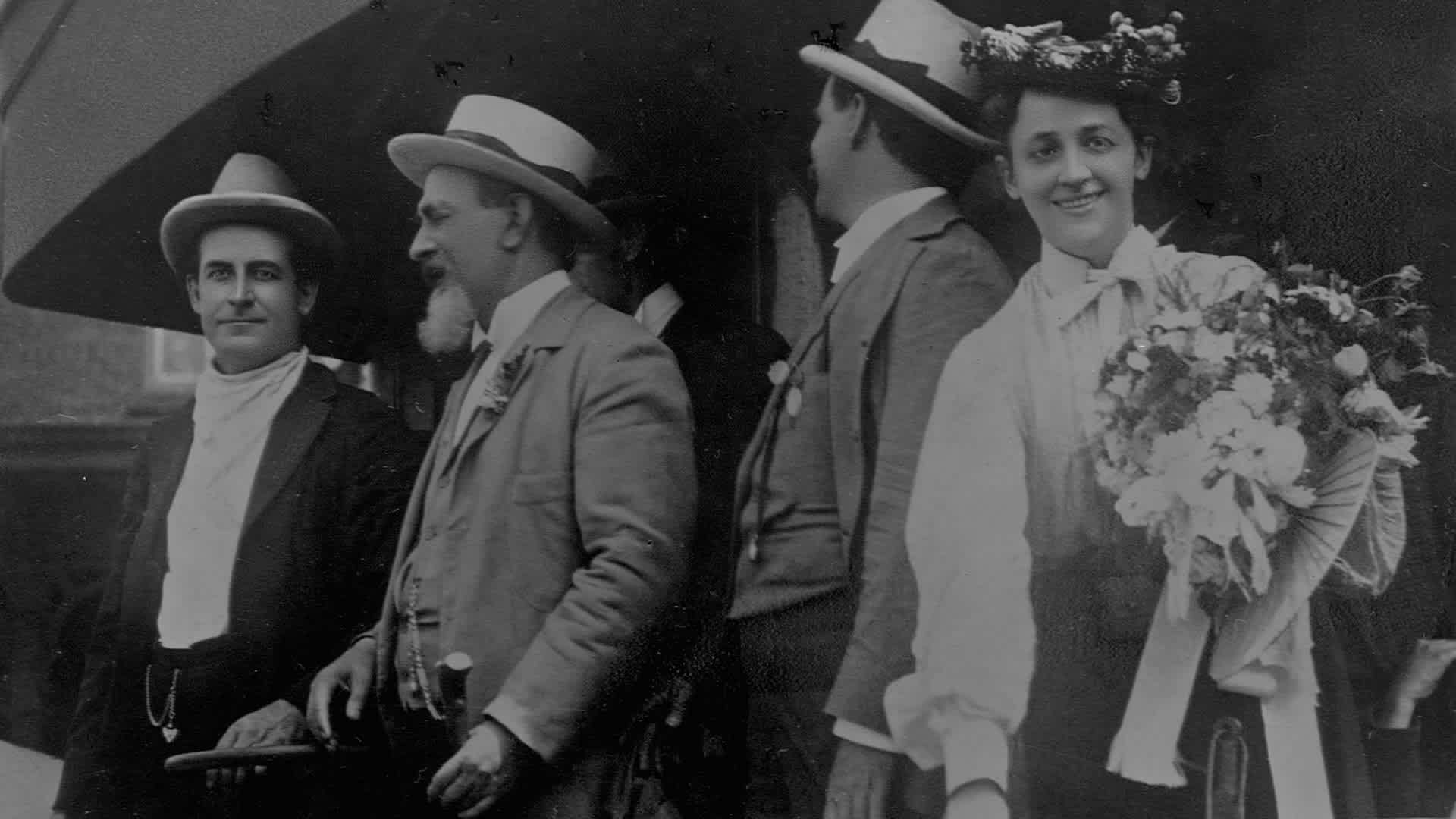 Democratic presidential candidate William Jennings Bryan, 1896