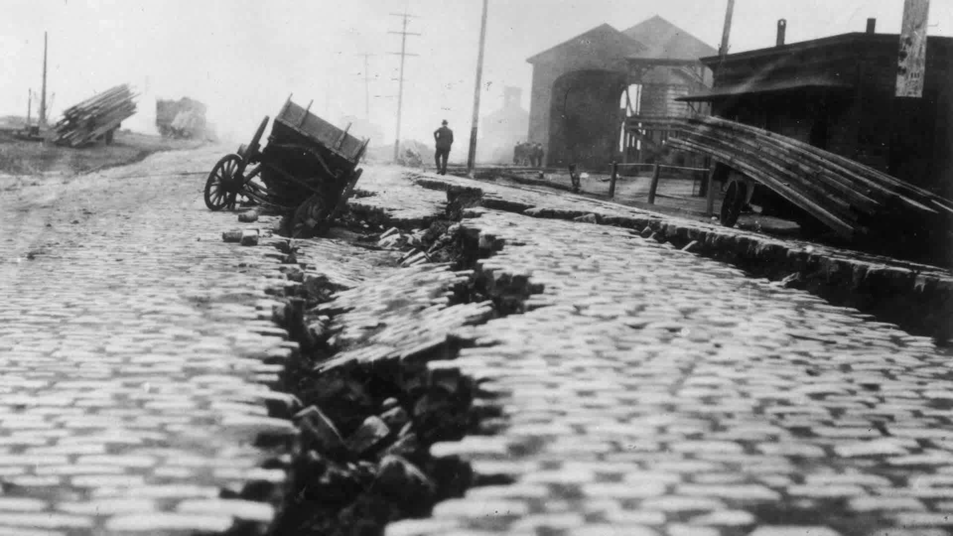 San Francisco earthquake, April 18 1906
