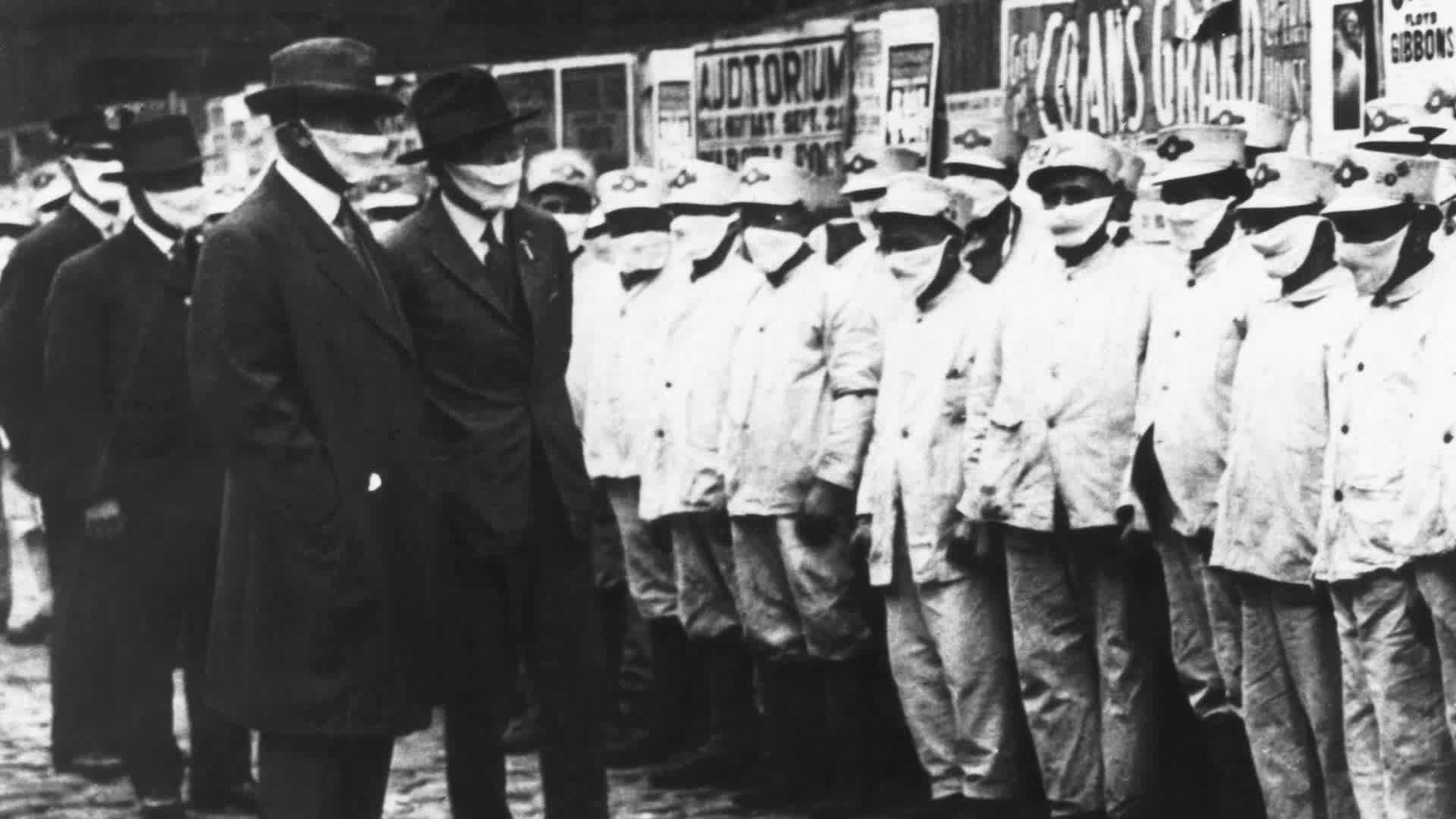 1918 Flu pandemic mask-wearing rules