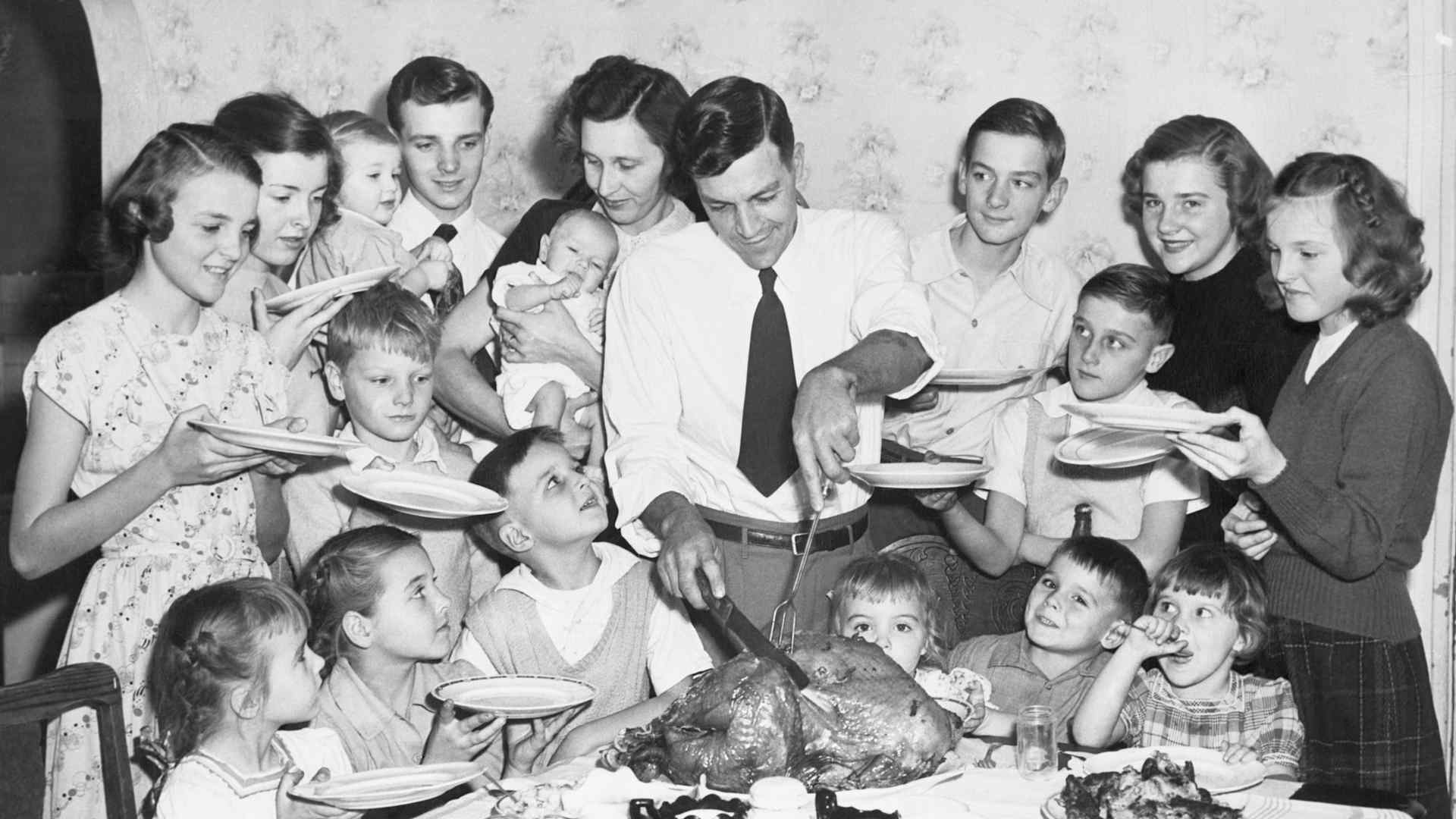 Thanksgiving with Large Family
