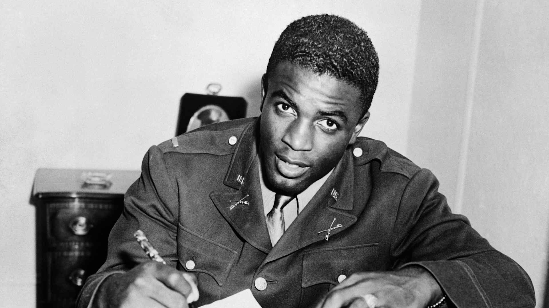 Jackie Robinson Signing With Organized Baseball