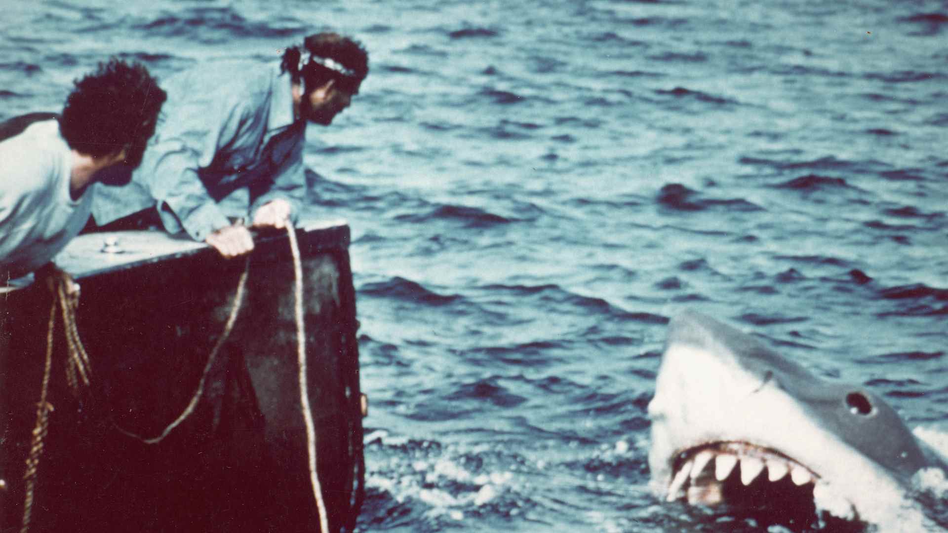 Robert Shaw In A Scene From 'Jaws'