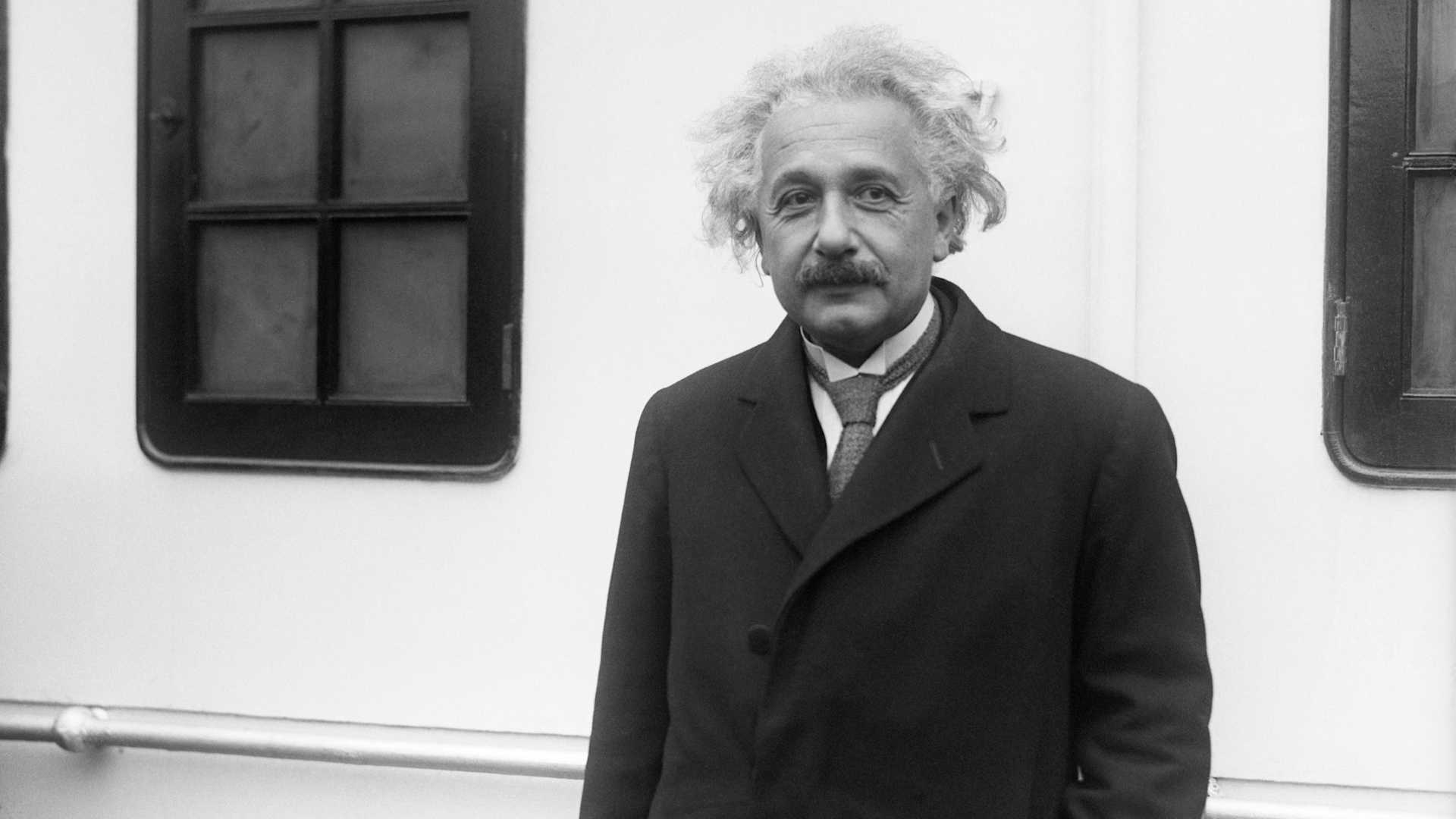 Albert Einstein Arrives in New York