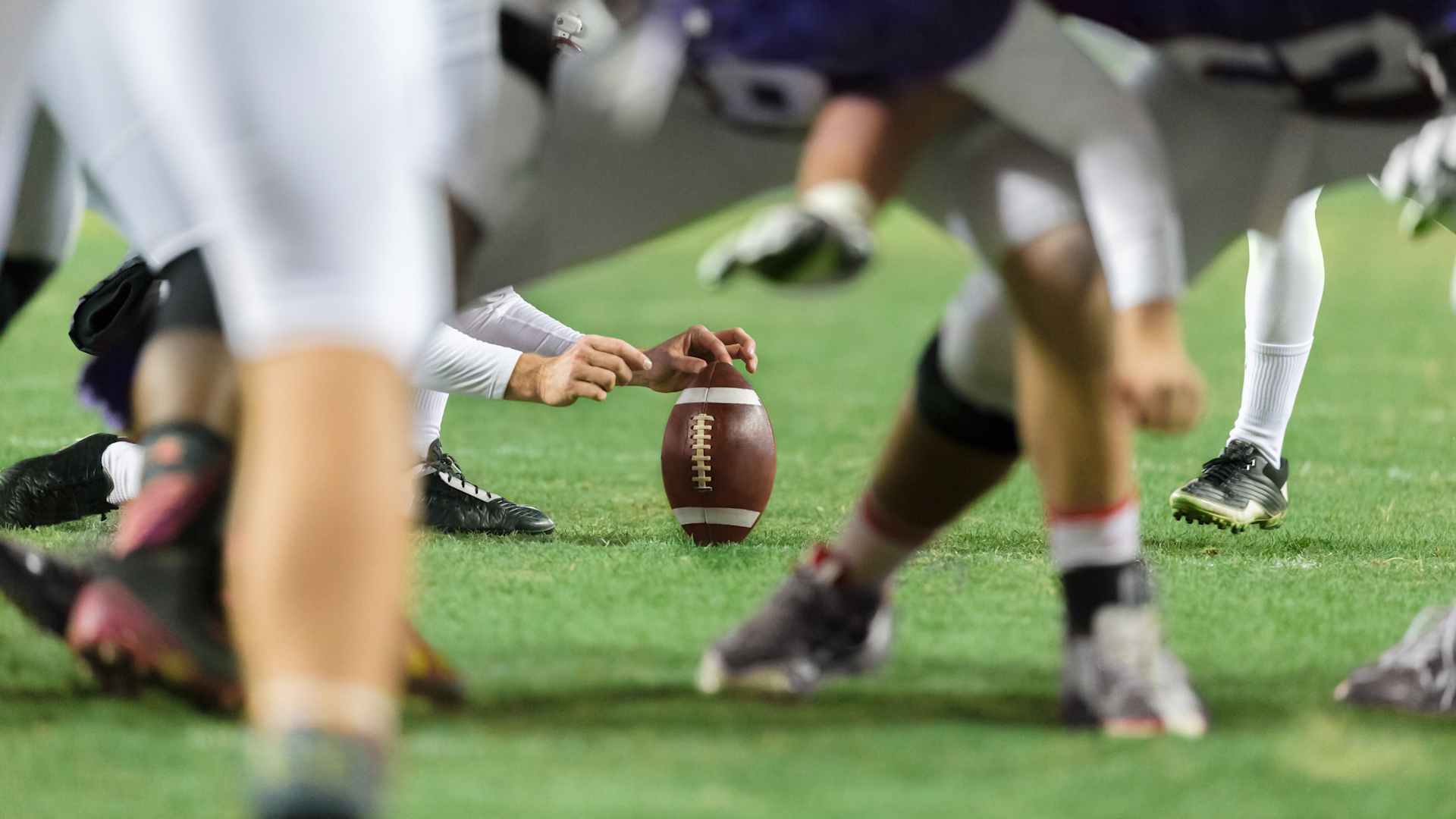 American football place kick