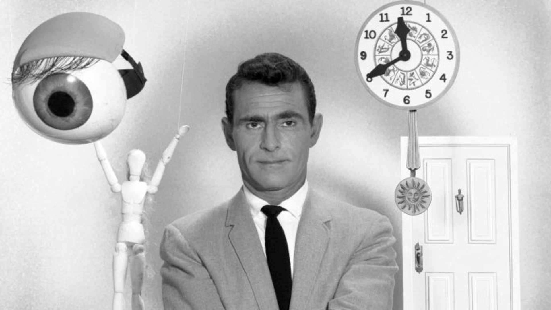 Rod Serling, host of the The Twilight Zone. (Credit: CBS via Getty Images)
