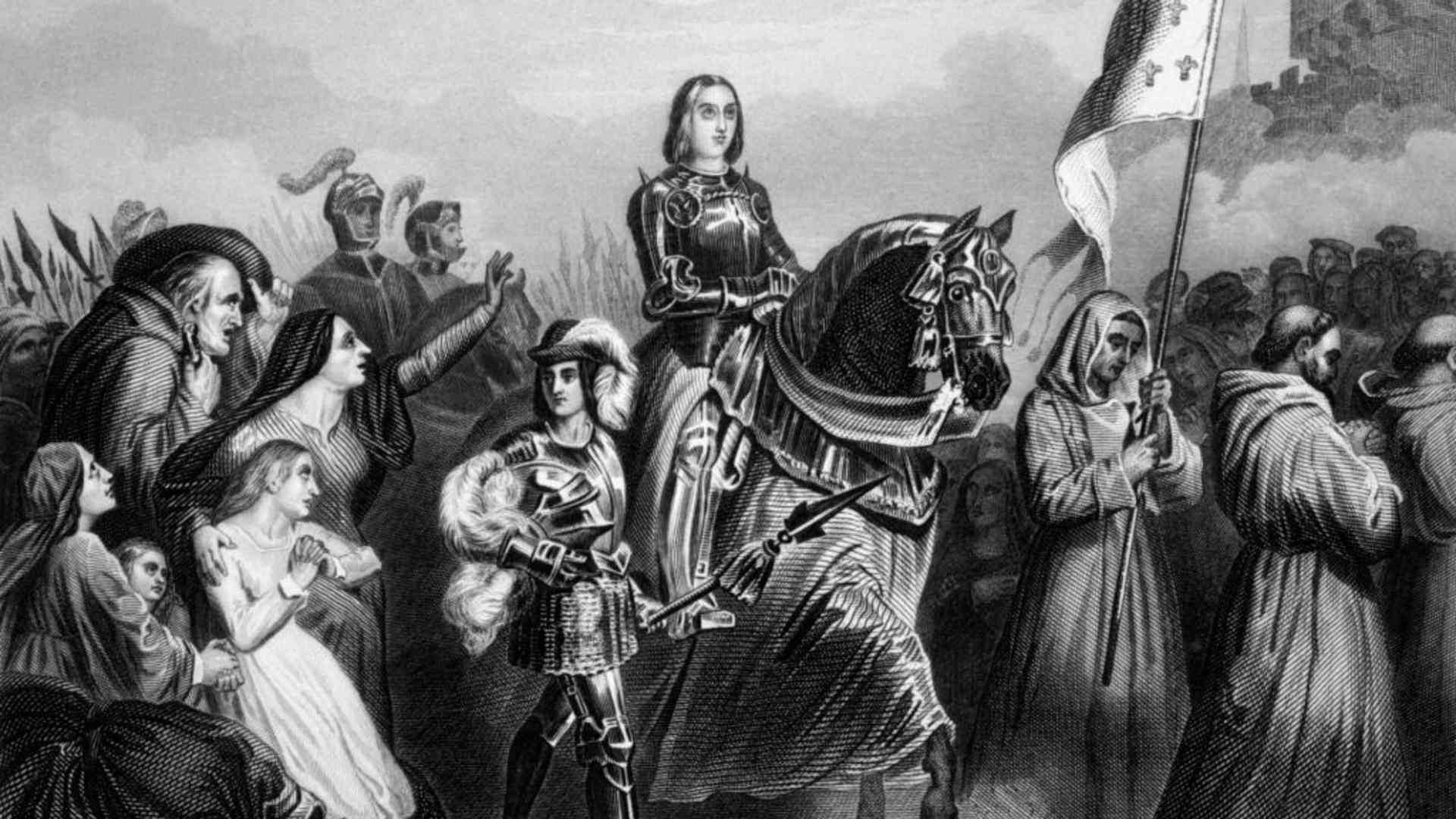 ENTRYF JOANF ARC INTO...
