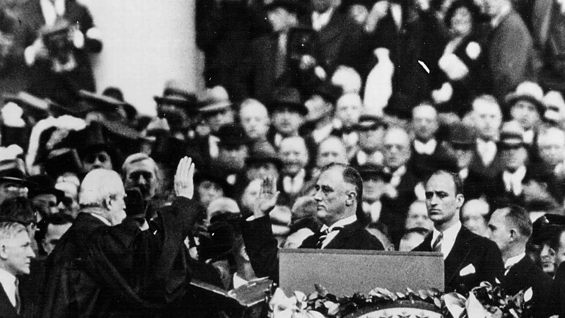 Inauguration of Franklin D. Roosevelt