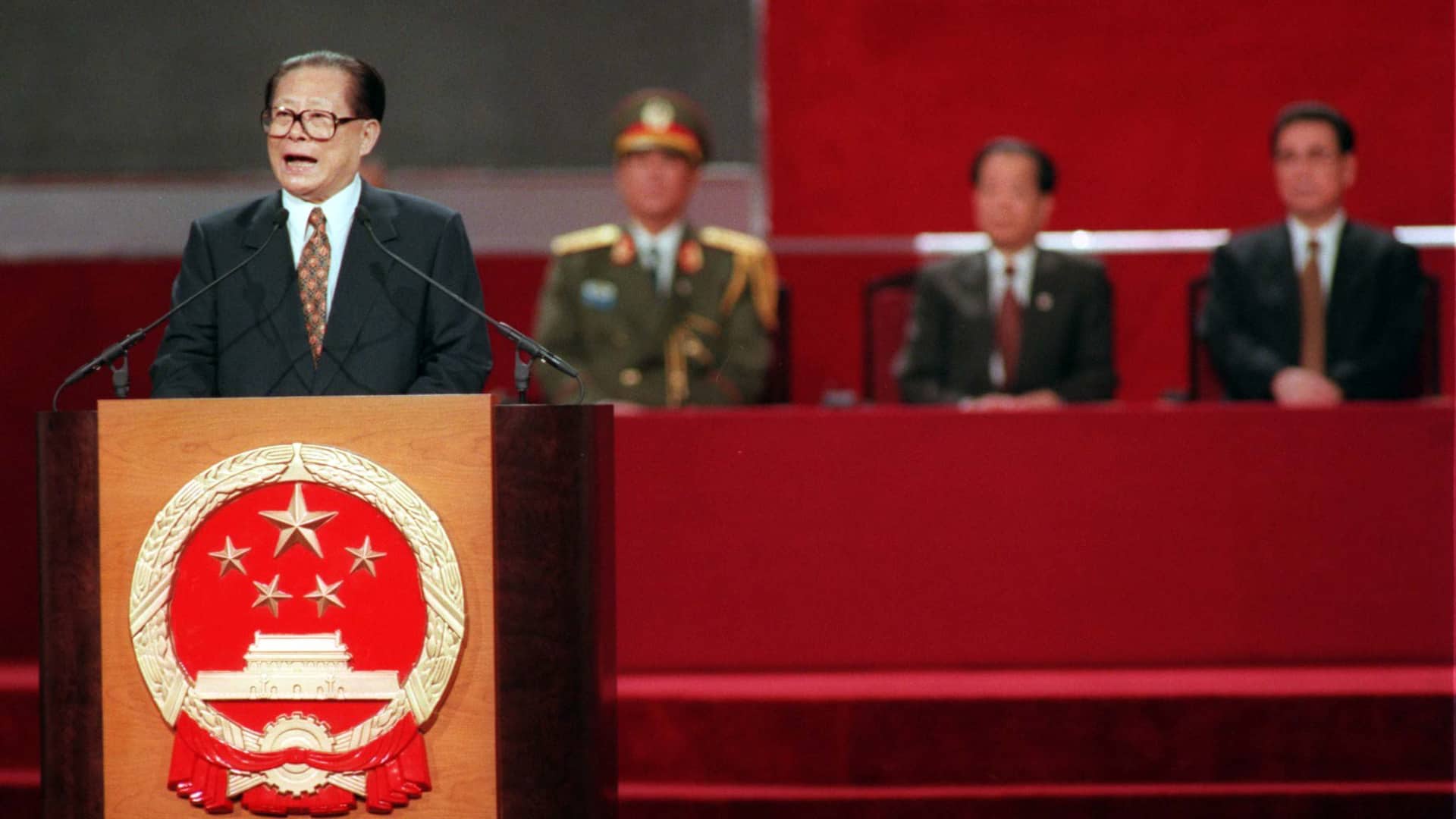 HONG KONG-JIANG SPEECH