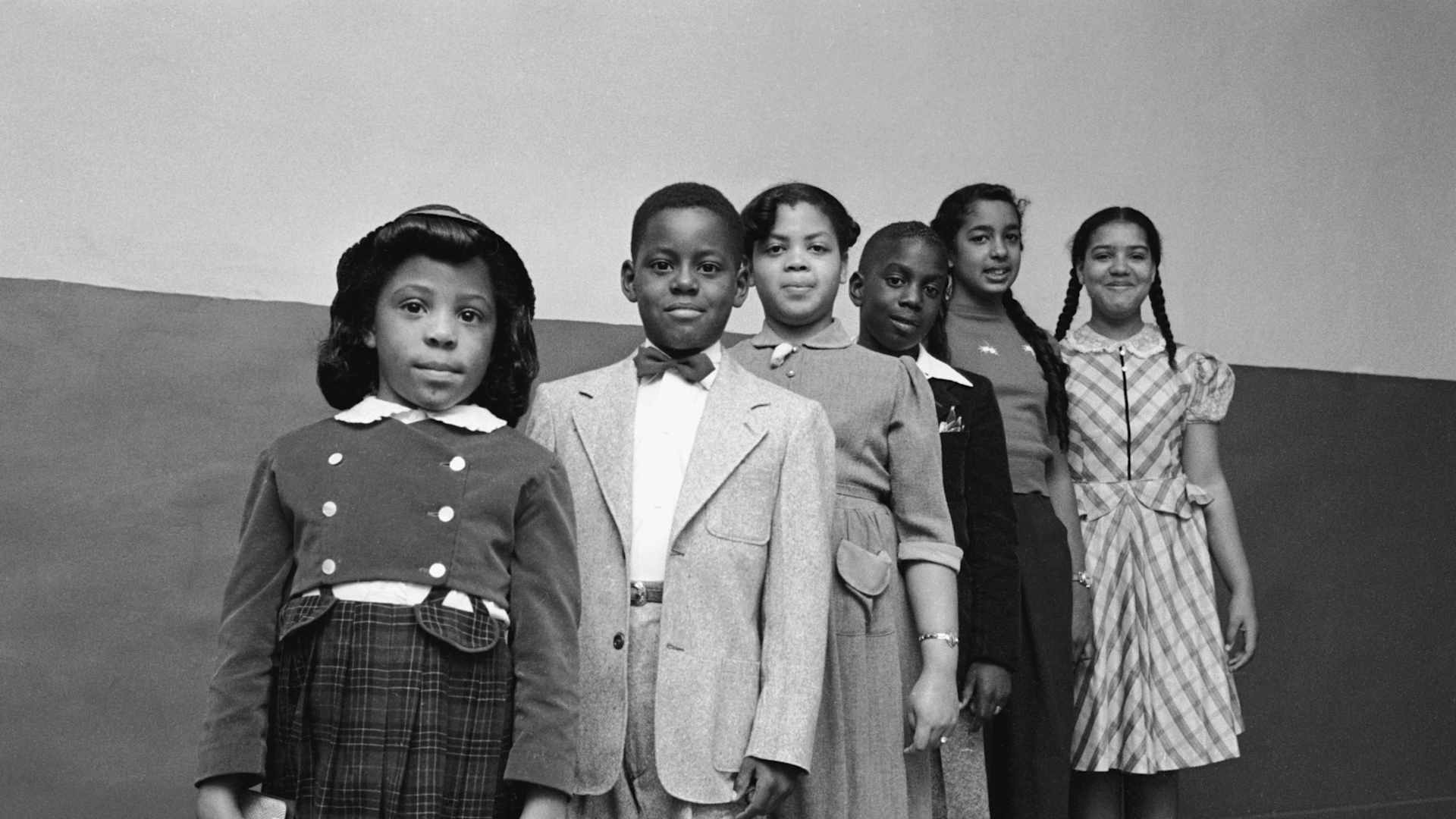 Students In 'Brown V. Board Of Education'