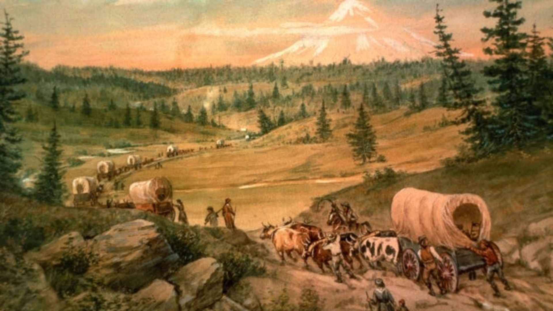 'Barlow Cutoff', near Mount Hood, Oregon