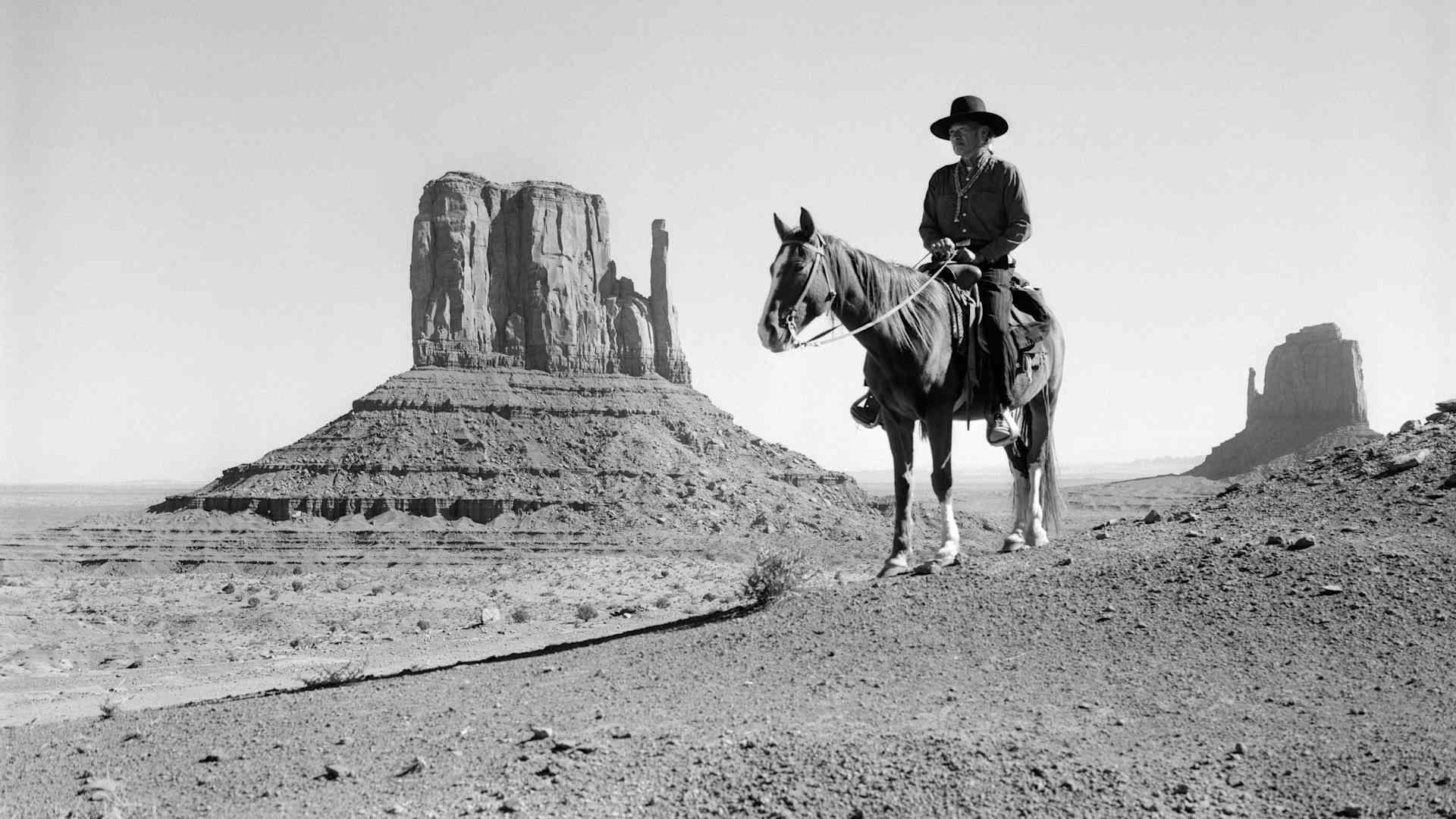 NAVAJO INDIAN IN COWBOY...