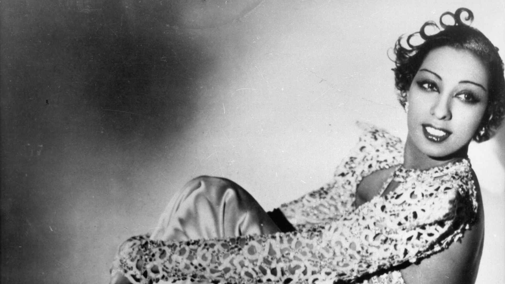 Josephine Baker in repose.