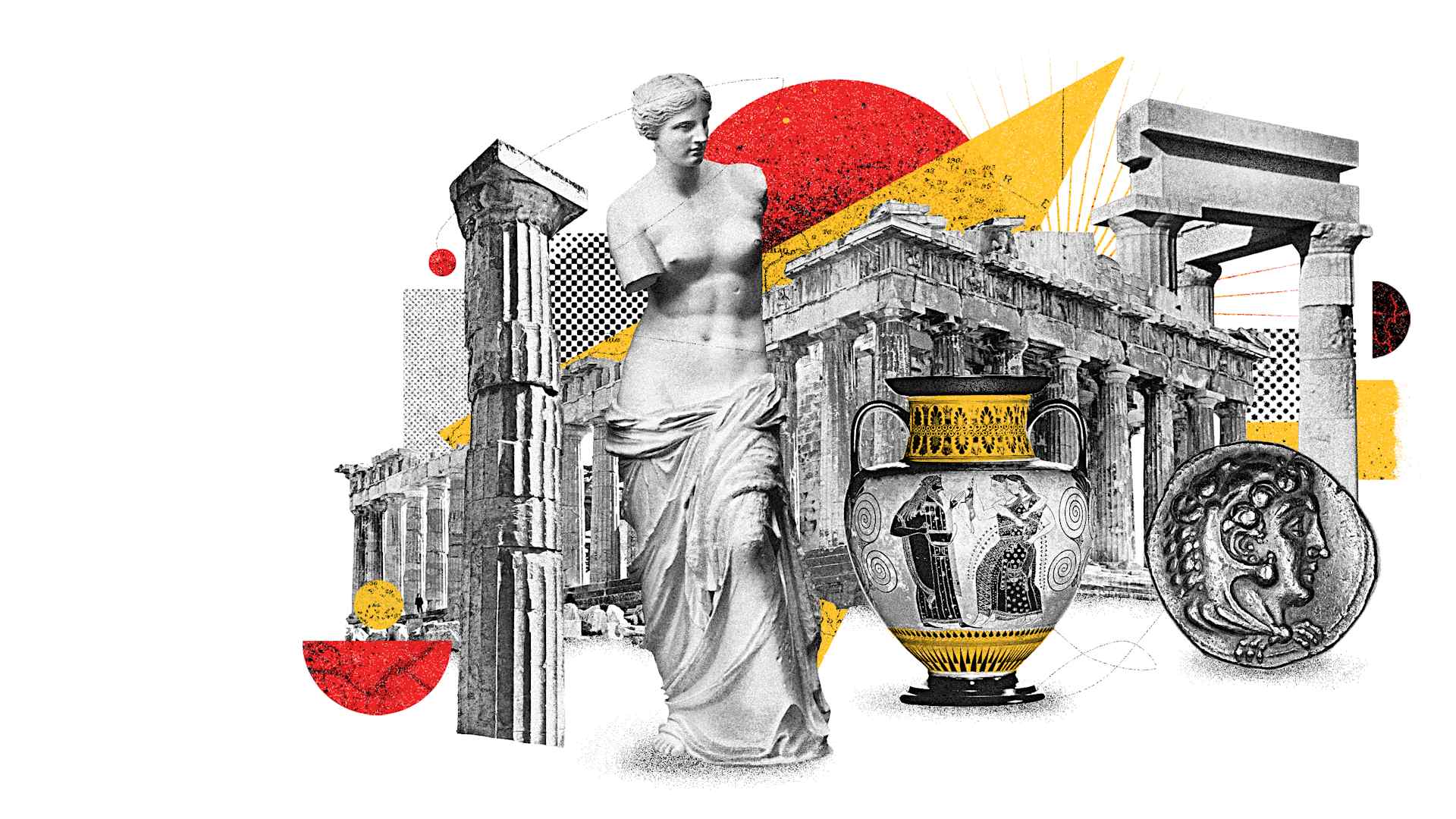 History.com Ancient Greece Collage