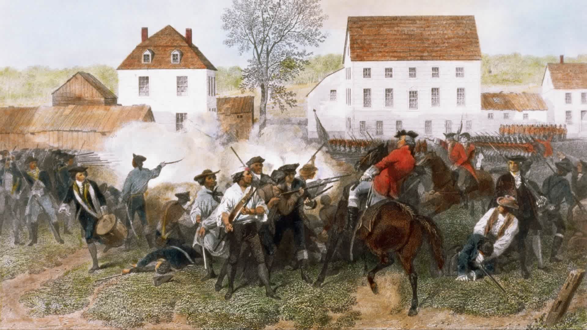 American Revolution, soldiers, Battle of lexington