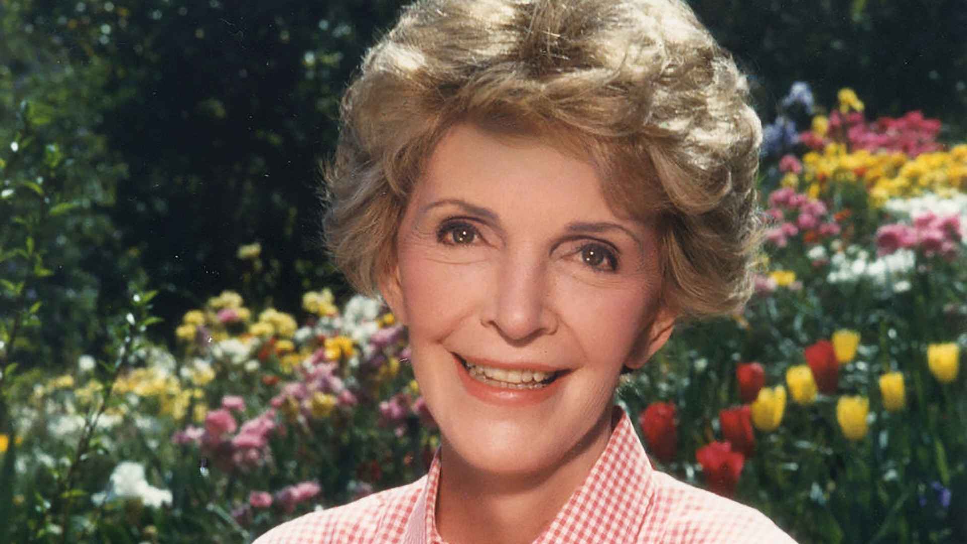 Nancy Reagan, first lady to President Ronald Reagan
