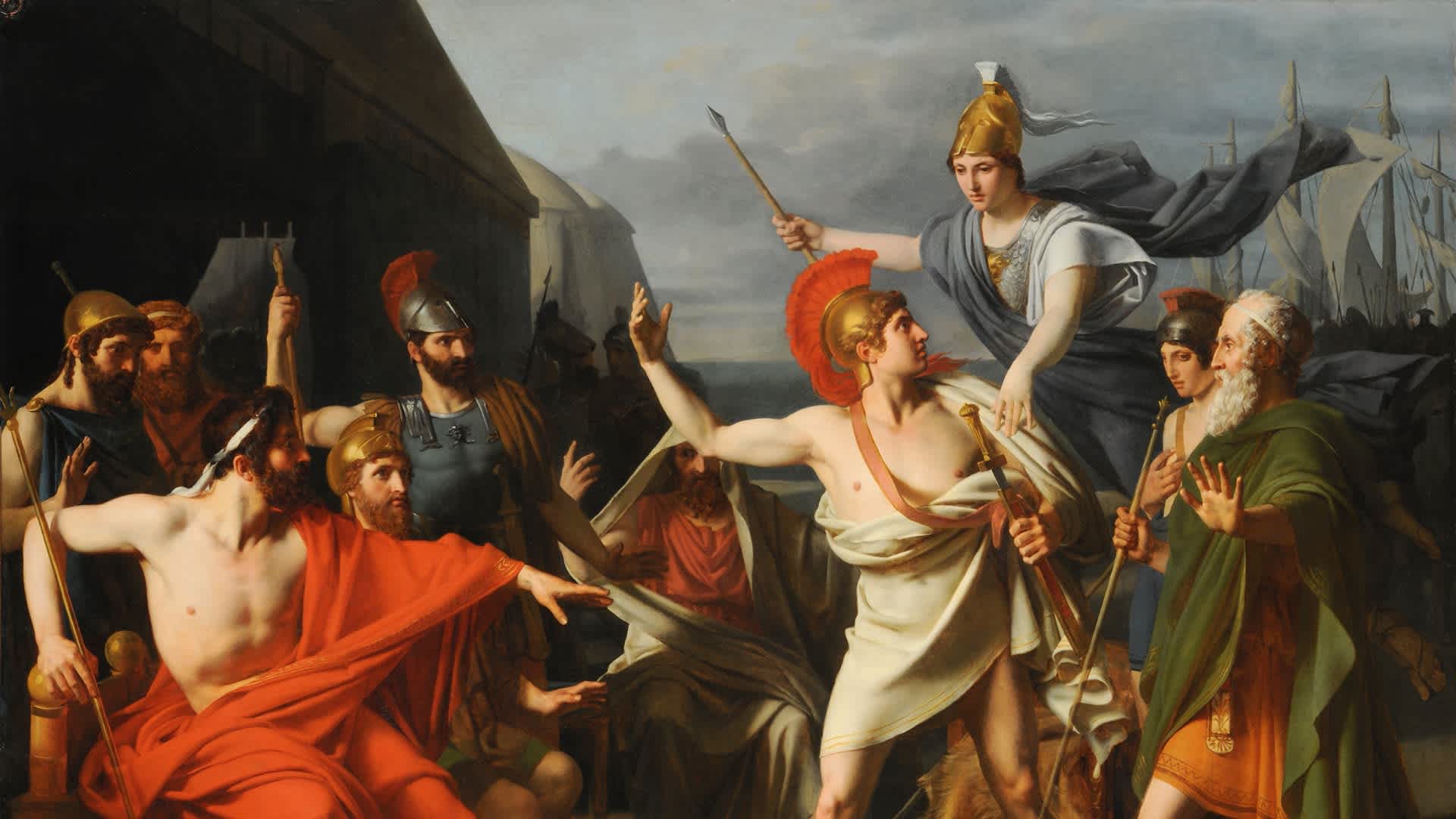 The Wrath Of AchillesThe Wrath of Achilles. Found in the Collection of École nationale supérieure des beaux-arts, Paris. (Photo by Fine Art Images/Heritage Images/Getty Images)