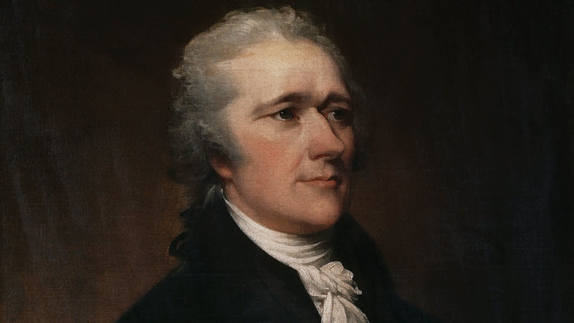 Alexander Hamilton, by John Trumbull