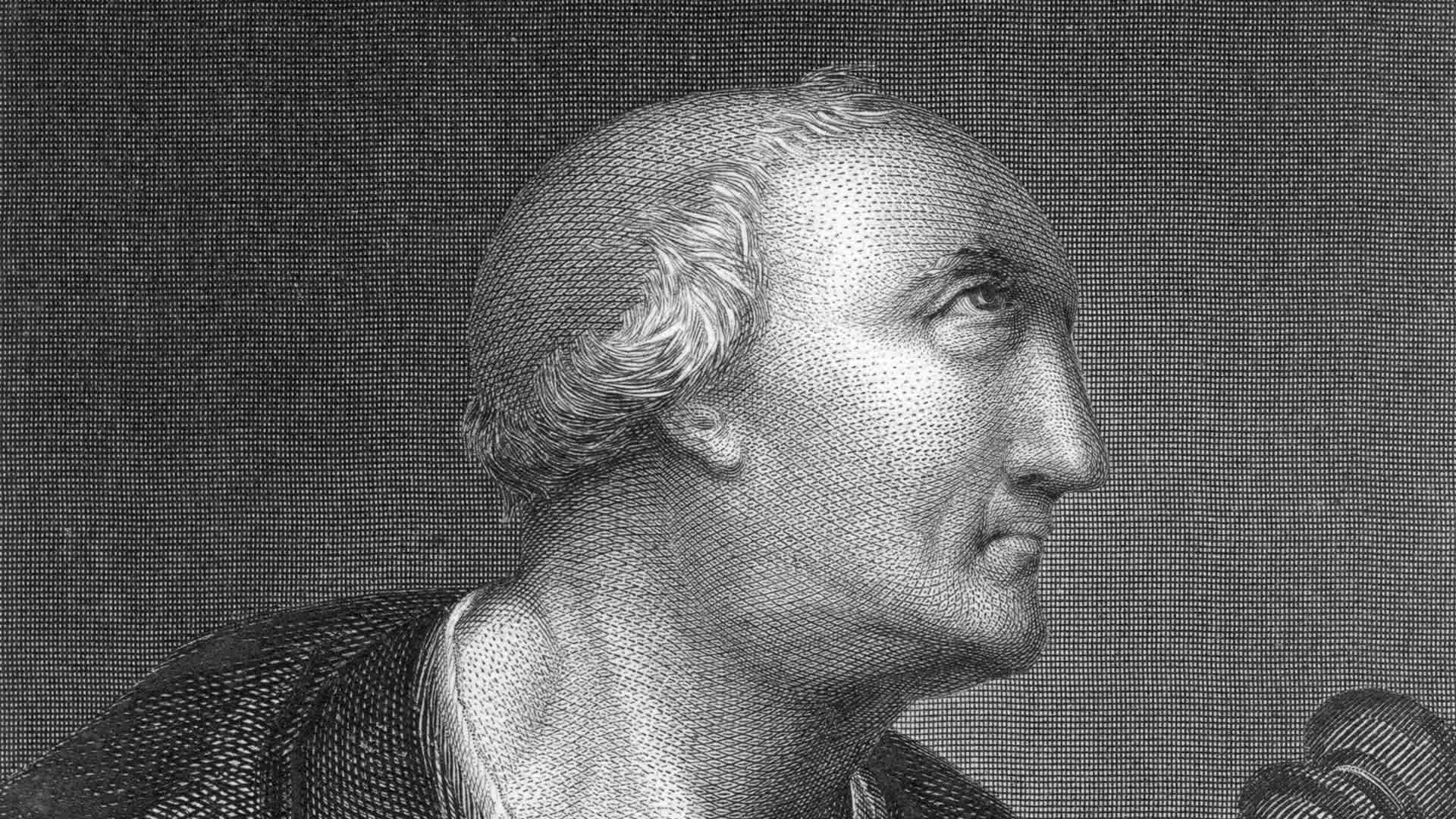 Amerigo Vespucci Italian explorer, financier, navigator and cartographer, Amerigo Vespucci (1454 - 1512), circa 1500. From an original painting by Bronzino. (Photo by Kean Collection/Getty Images)